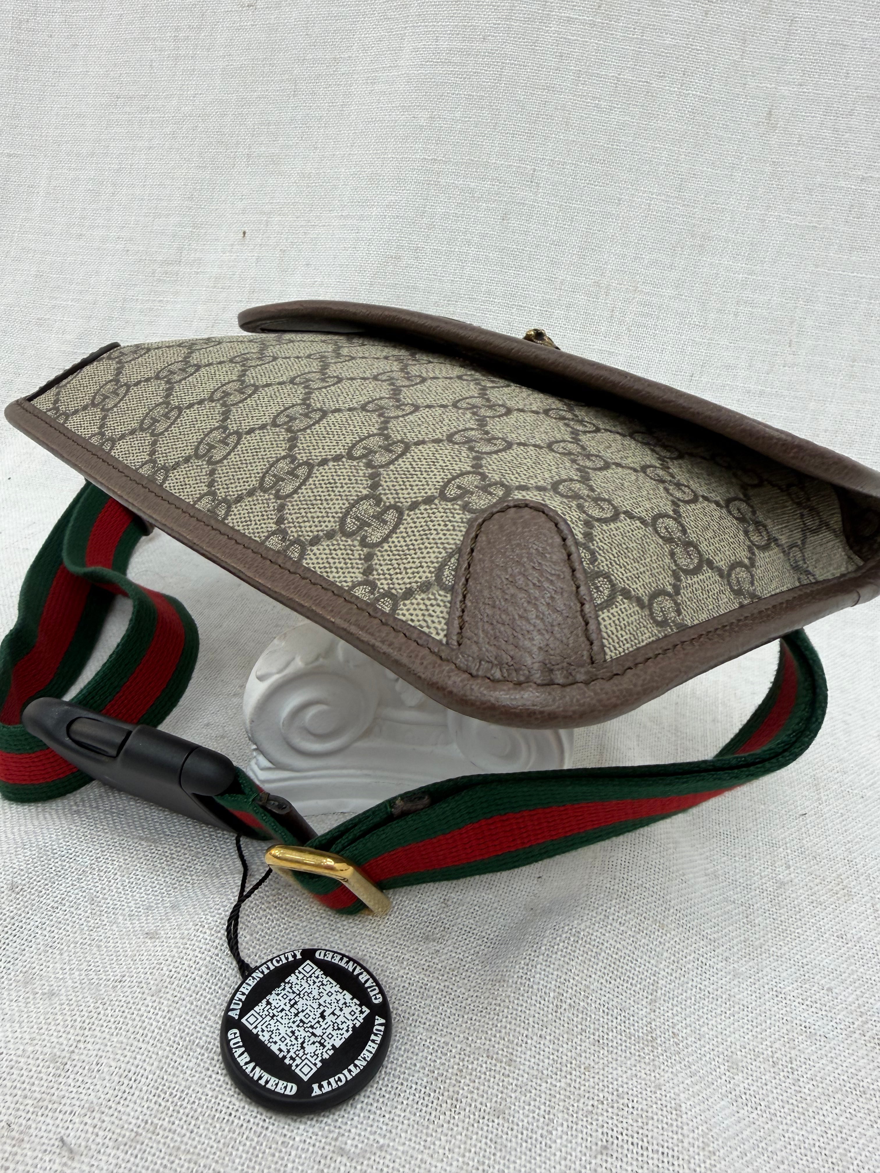 Gucci GG Supreme Coated Canvas Tiger Bumbag