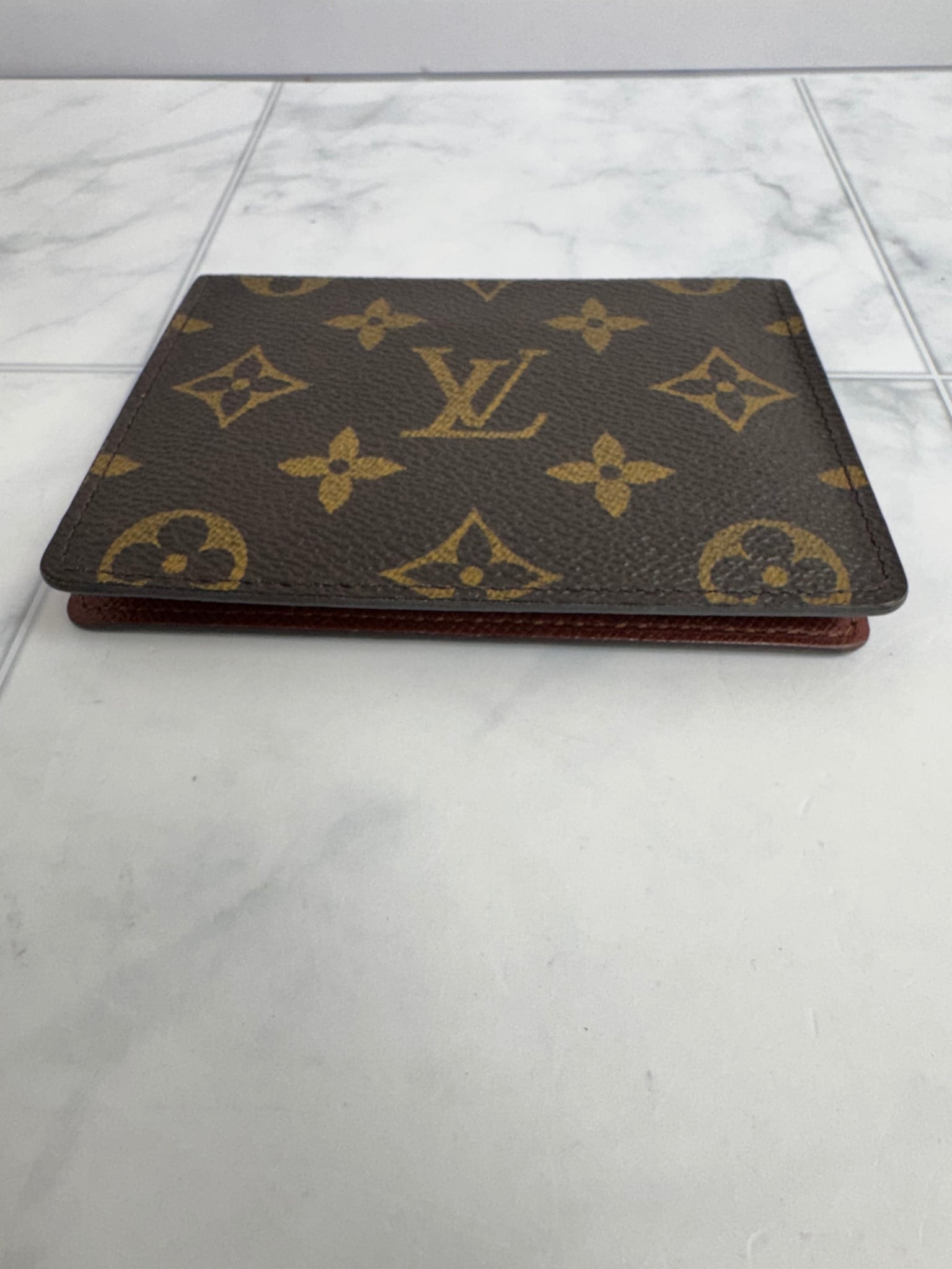 Louis Vuitton Monogram Porte 2 Cartes Vertical Card Case