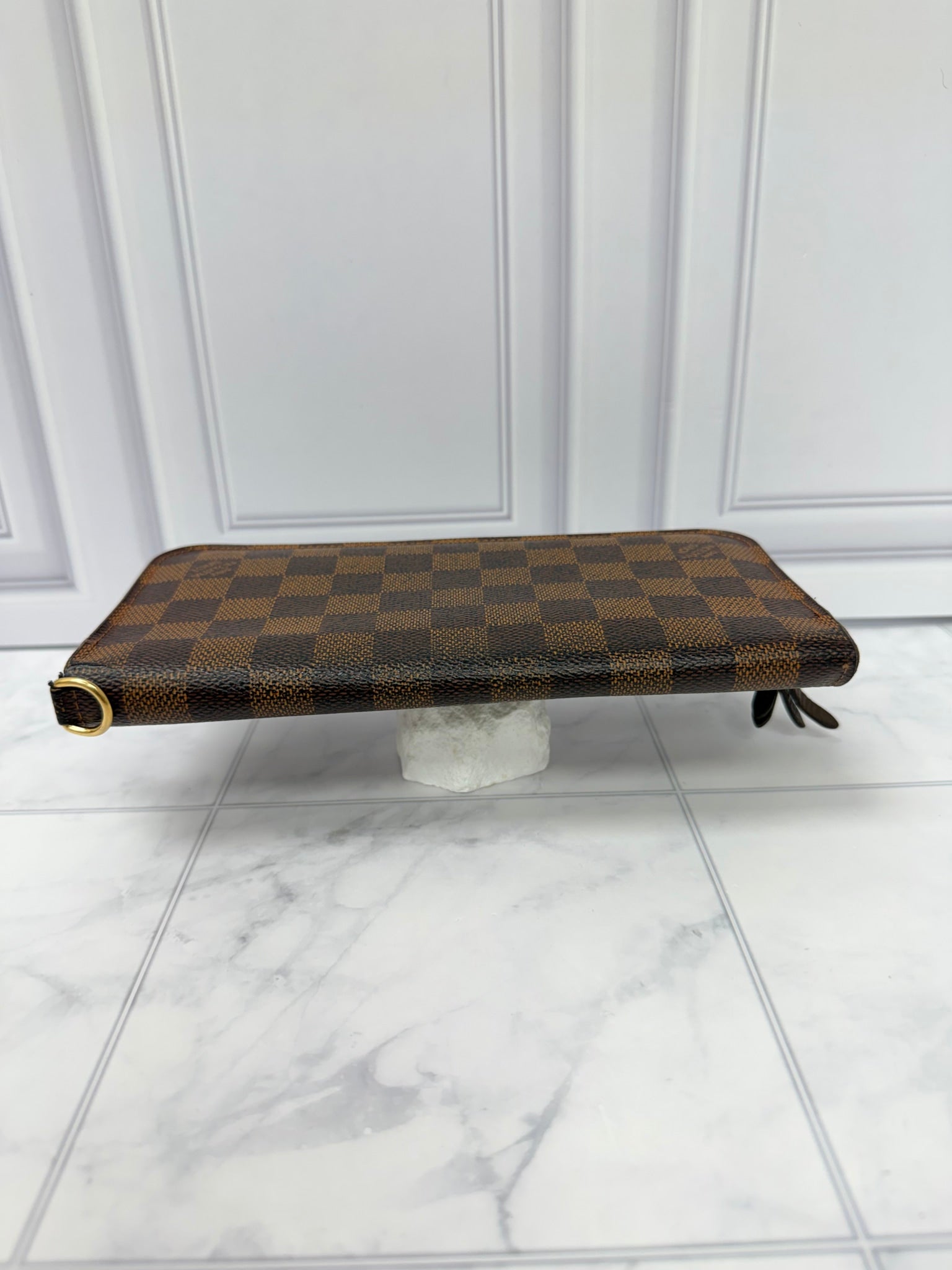 Louis Vuitton Damier Ebene Porte Feuille Long Wallet