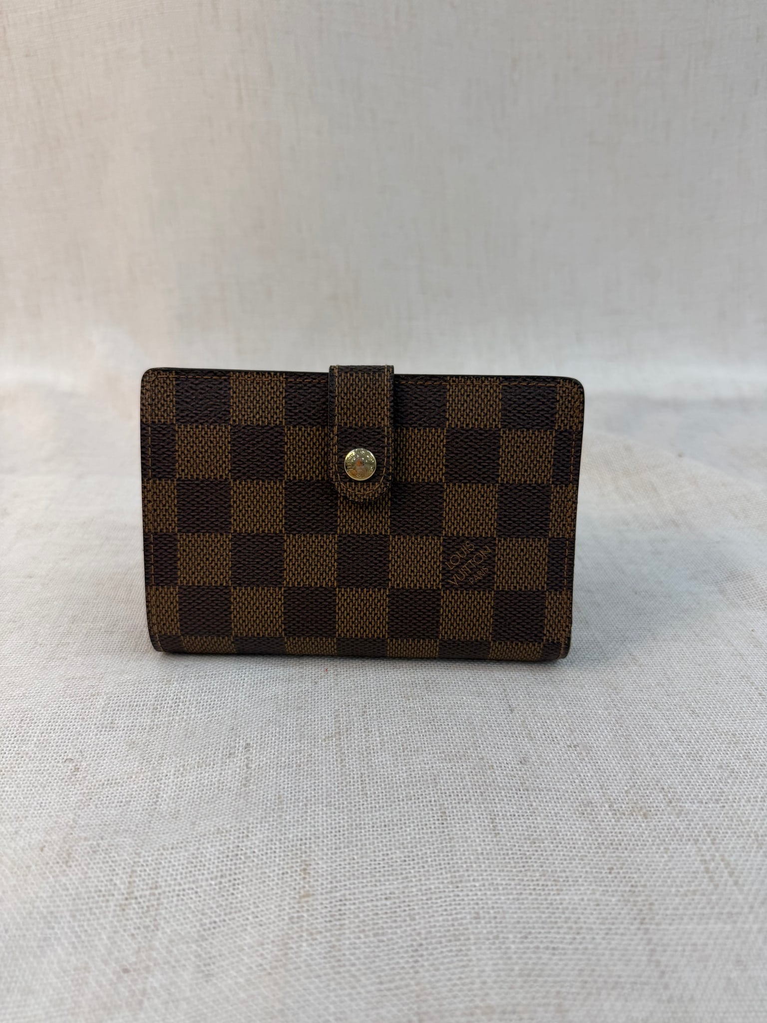 Louis Vuitton Damier Ebene French Wallet