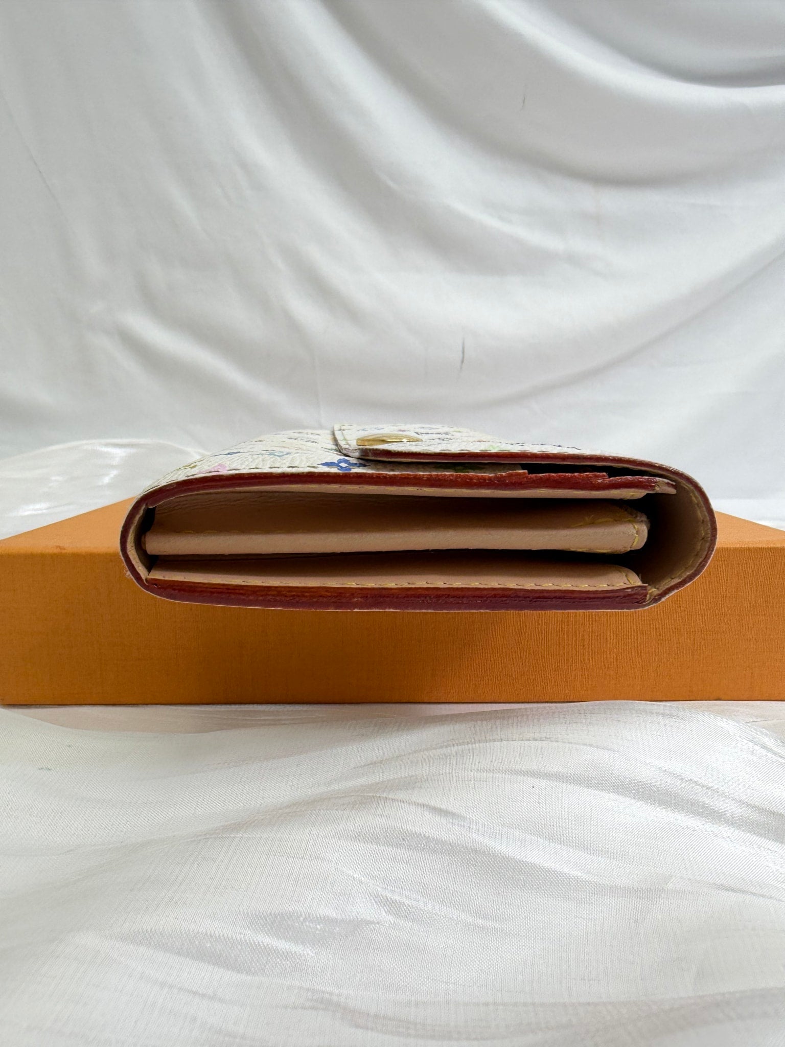 Louis Vuitton Monogram White Multicolor Sarah Wallet