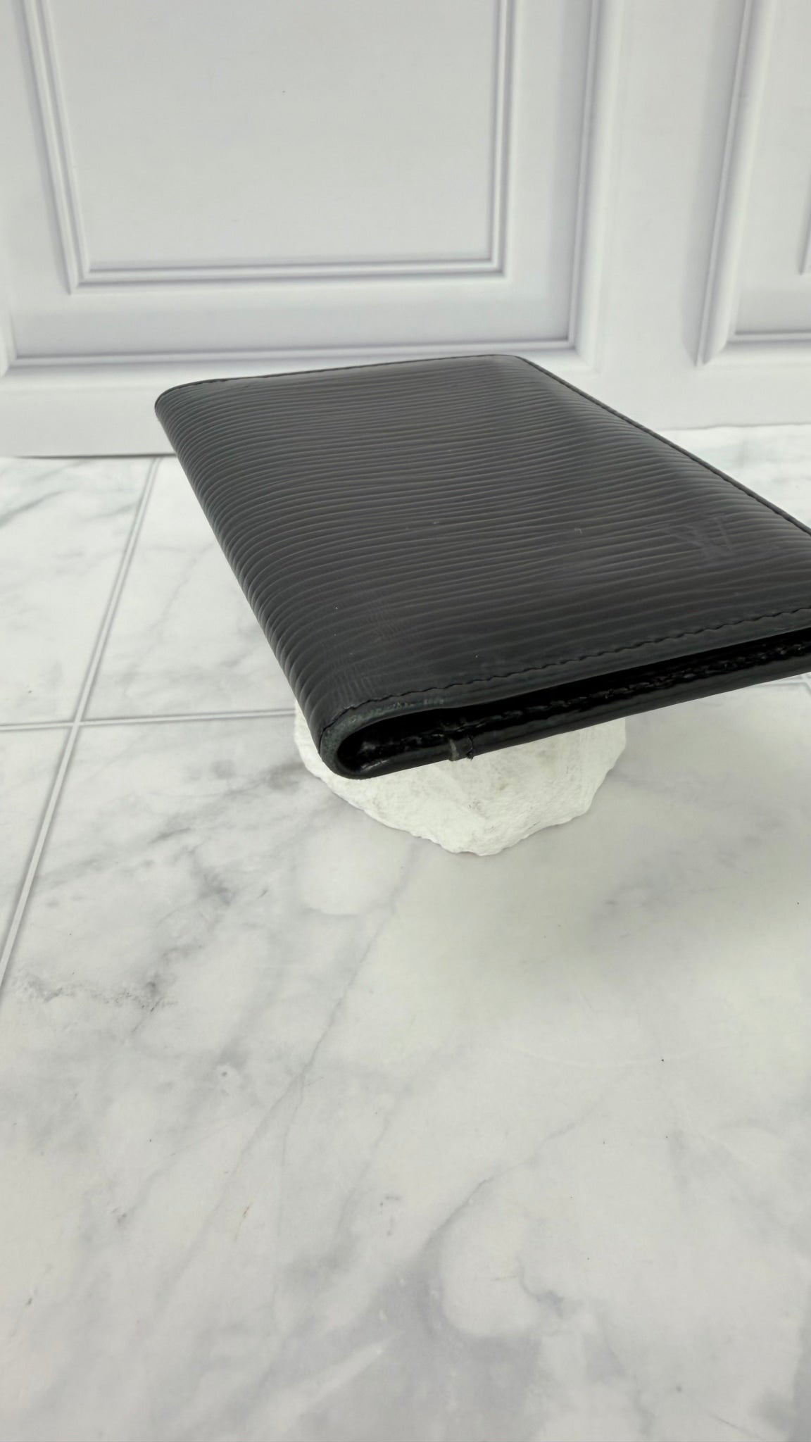 Louis Vuitton Black Epi Leather Pocket Organizer