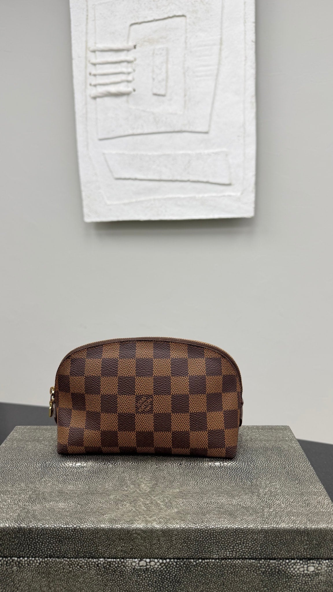 Louis Vuitton Damier Ebene Cosmetic Pouch
