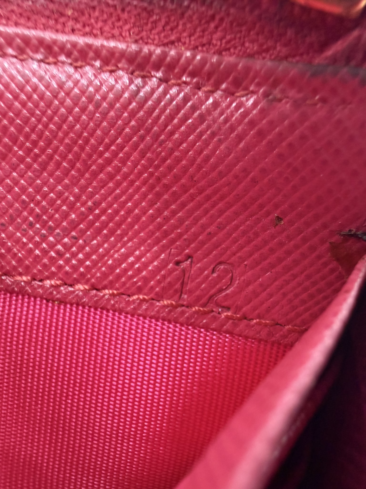 Prada Pink Saffiano Leather Zippy Wallet