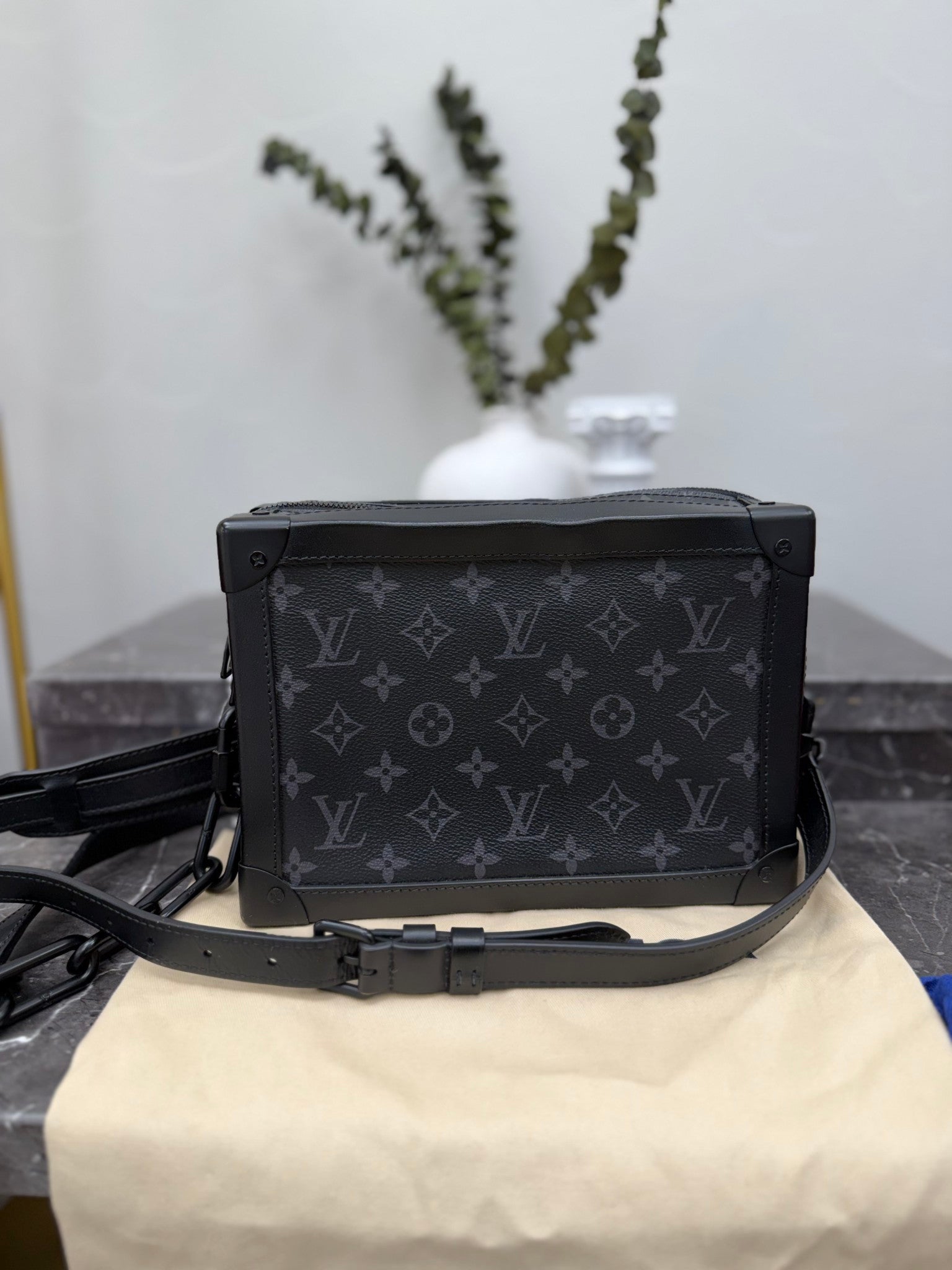 Louis Vuitton Monogram Eclipse Soft Trunk Crossbody