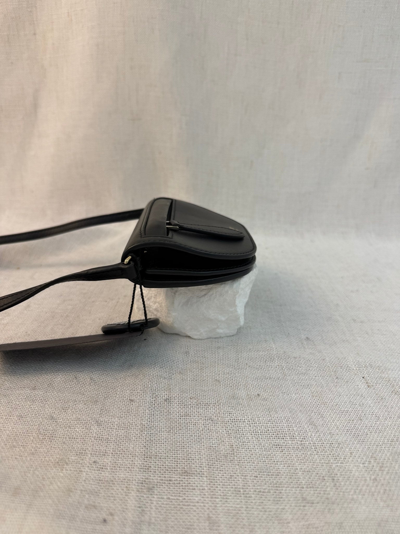 Burberry Black Leather Olympia Mini Bag