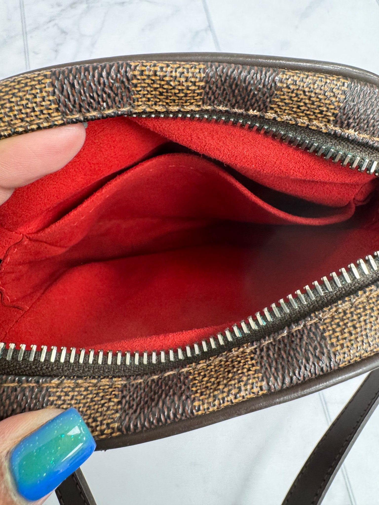 Louis Vuitton Damier Ebene Rift Crossbody