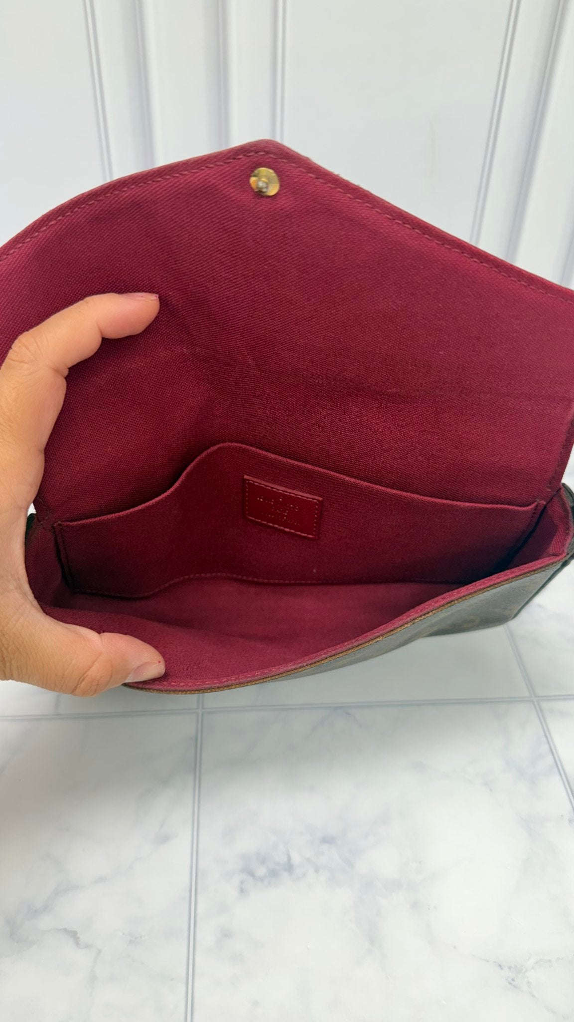 Louis Vuitton Monogram Pochette Felicie Crossbody Bag