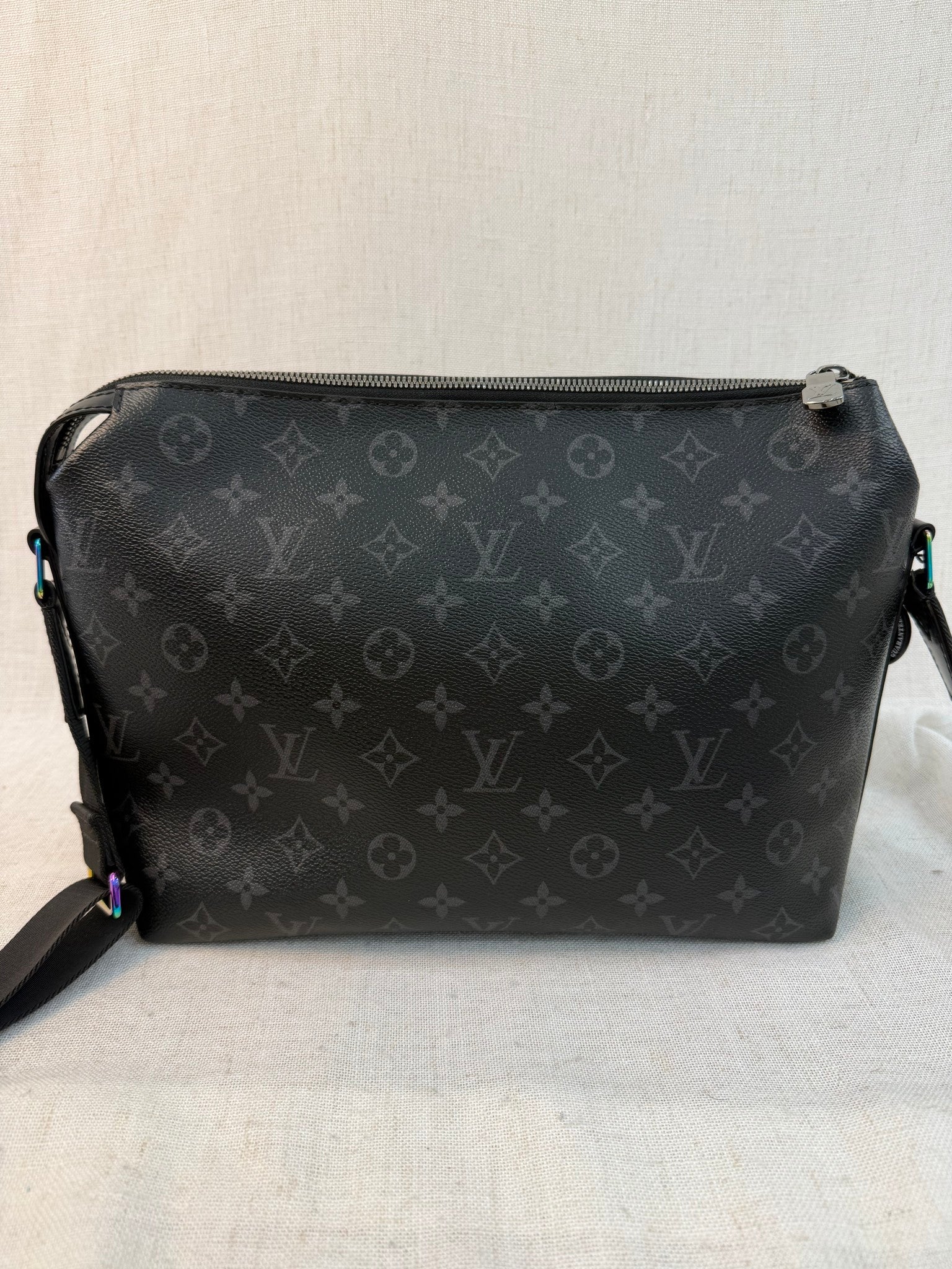 Louis Vuitton Monogram Eclipse Fragment Apollo Messenger Bag