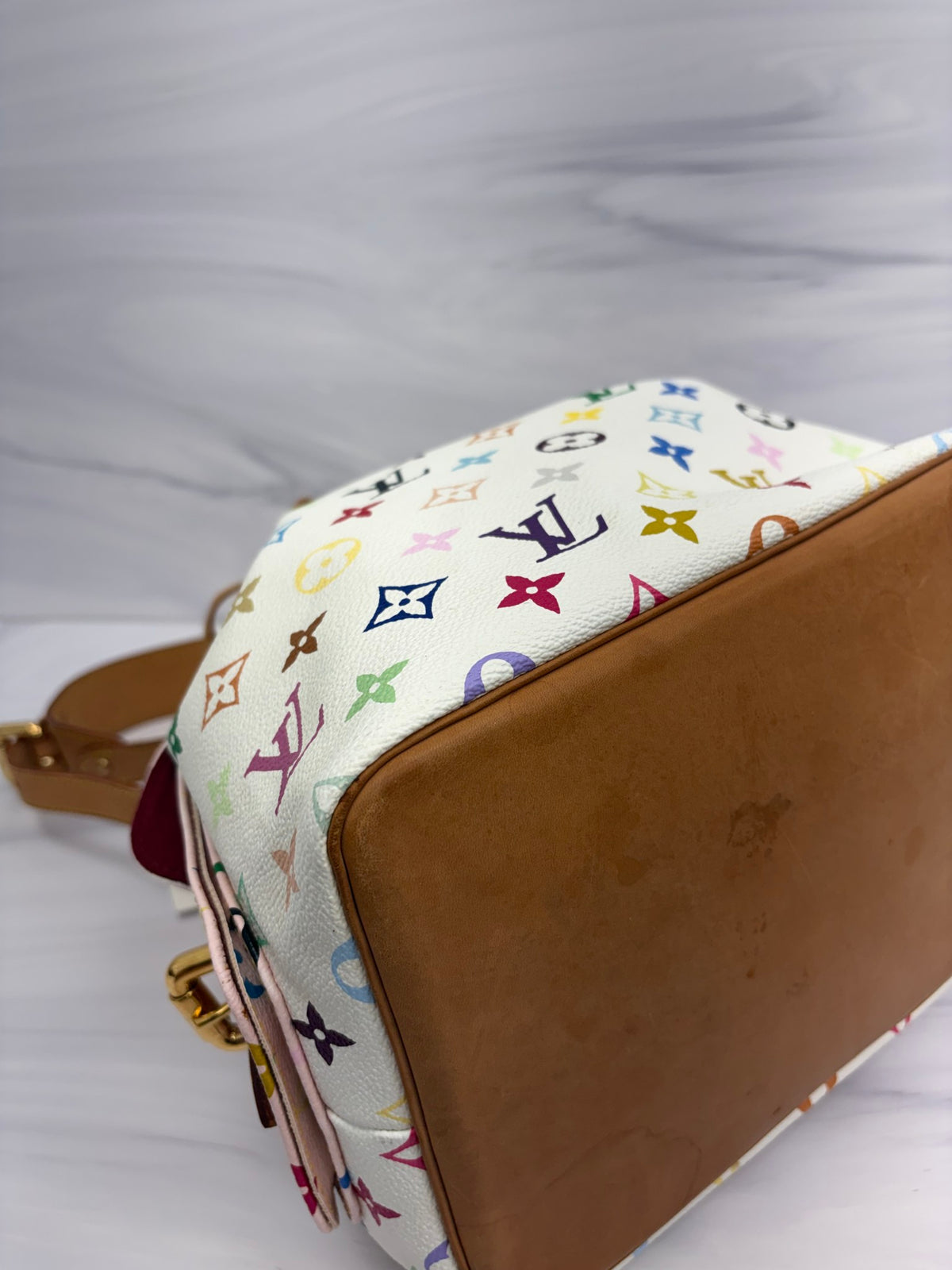 Louis Vuitton Monogram Multicolor Petit Noe Bucket Bag