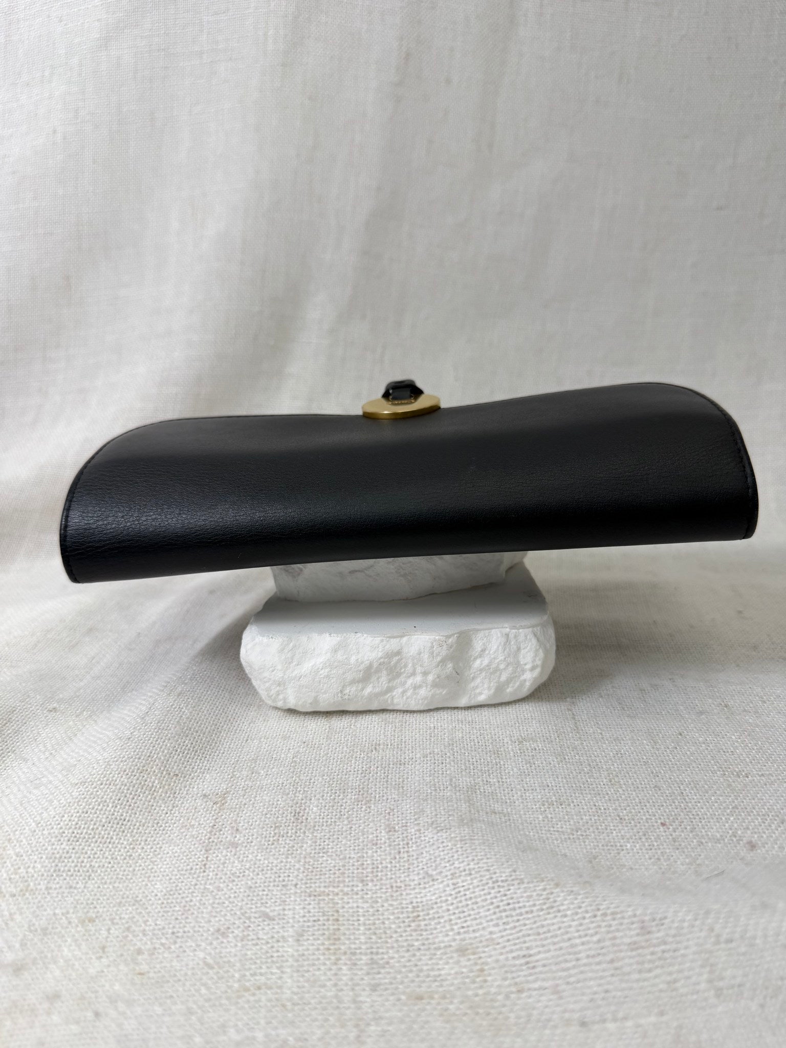 Chloe Black Leather Indy Long Wallet