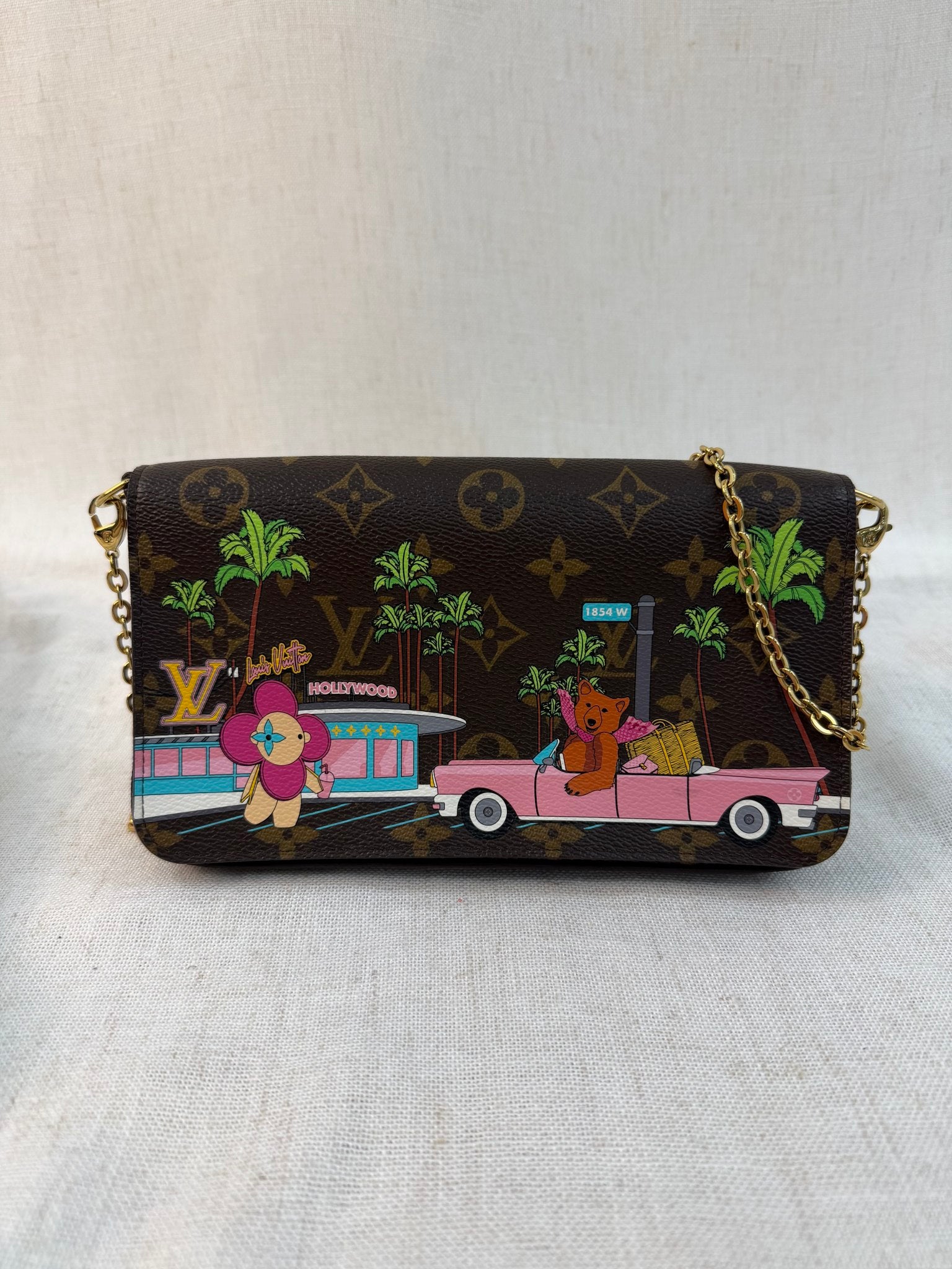 Louis Vuitton Monogram Hollywood Pochette Bag