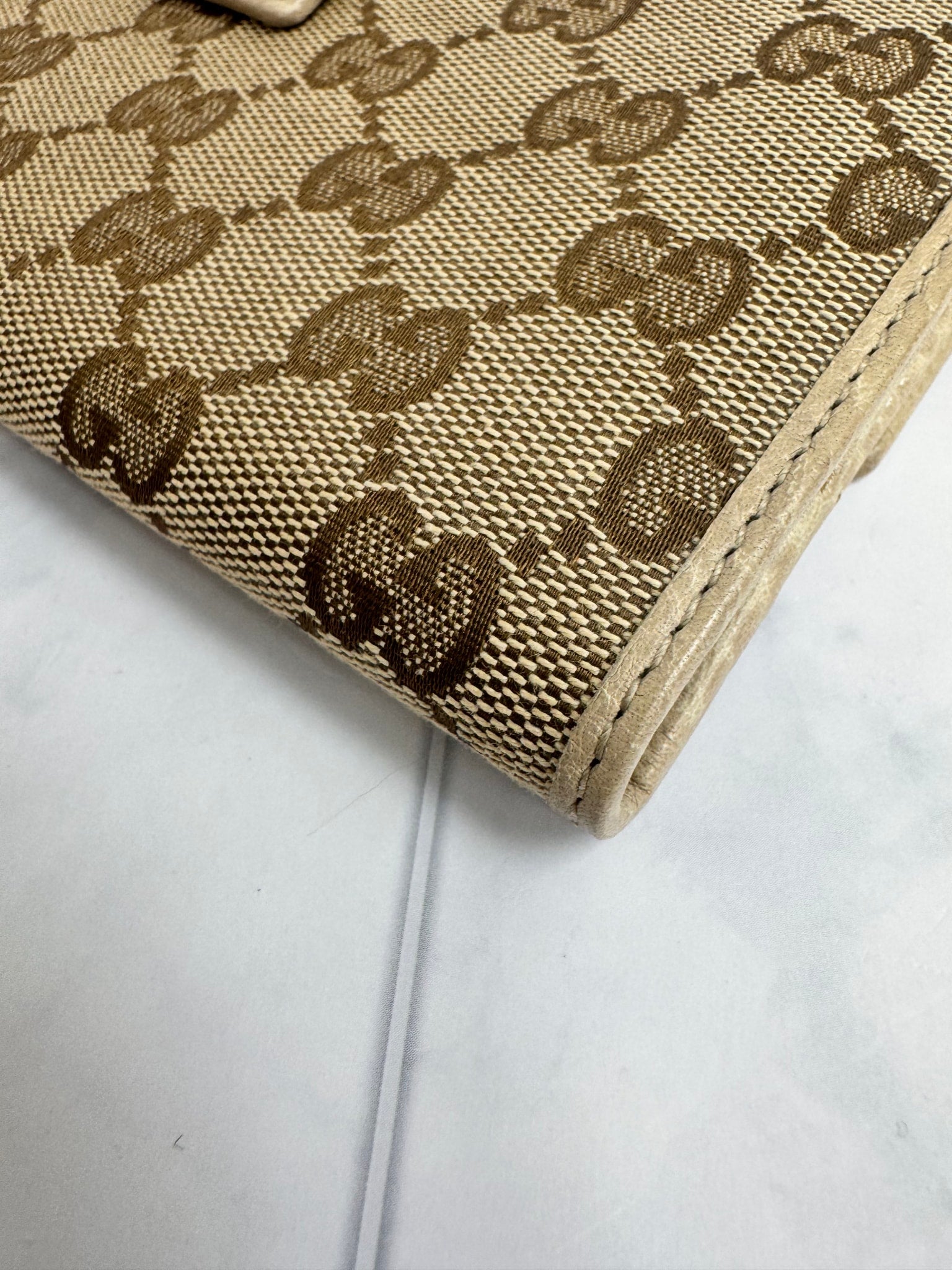 Gucci GG Canvas Long Wallet