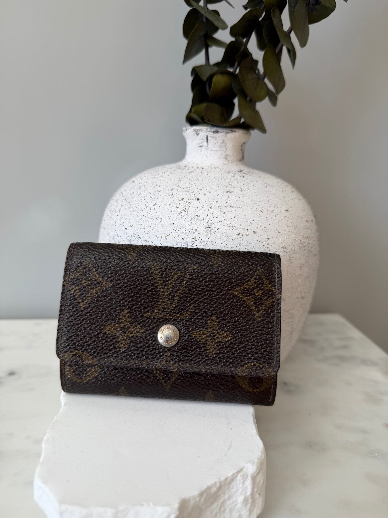 Louis Vuitton Monogram Snap Card Case