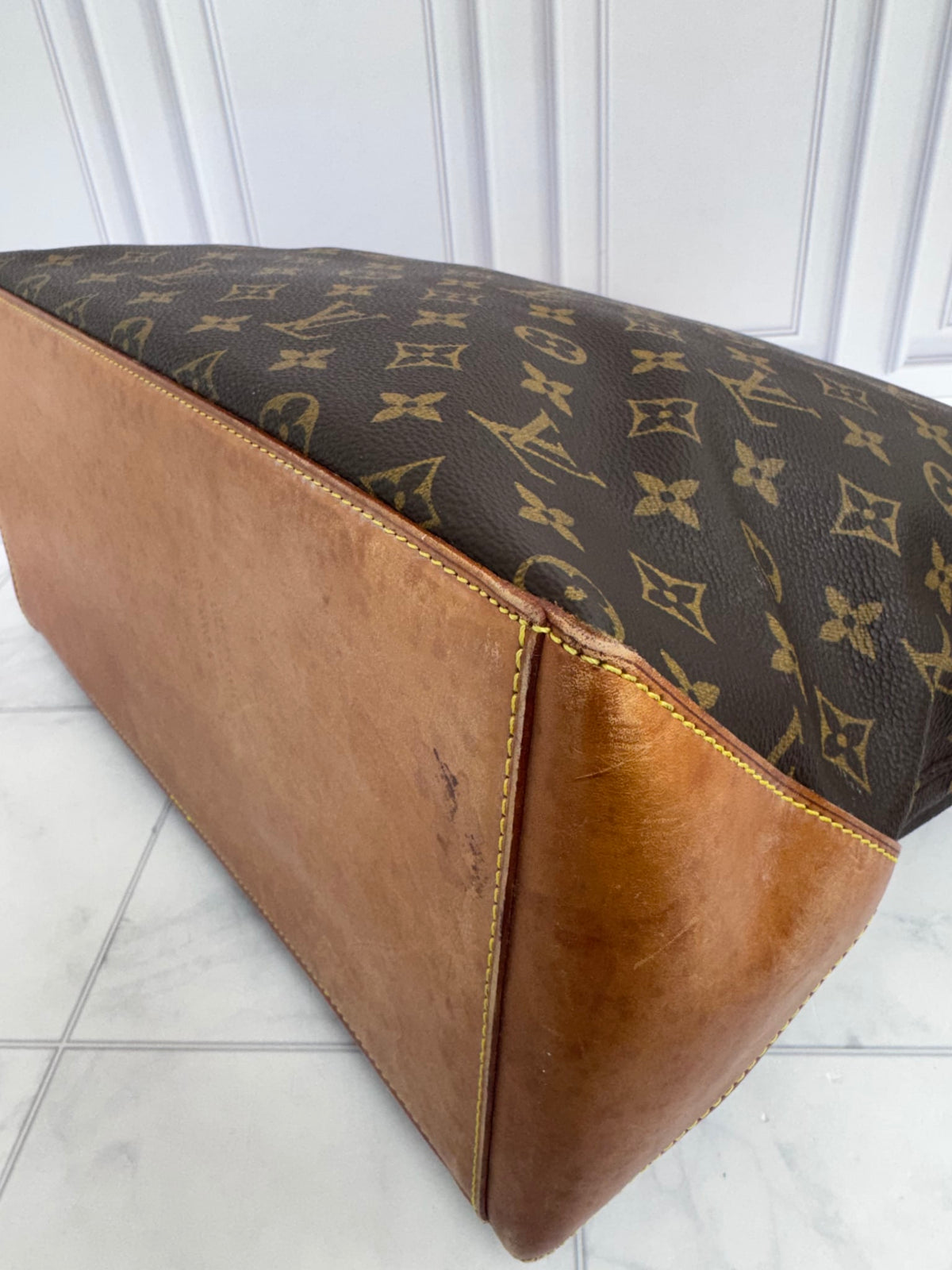 Louis Vuitton Monogram Cabas Mezzo Shoulder Bag MM