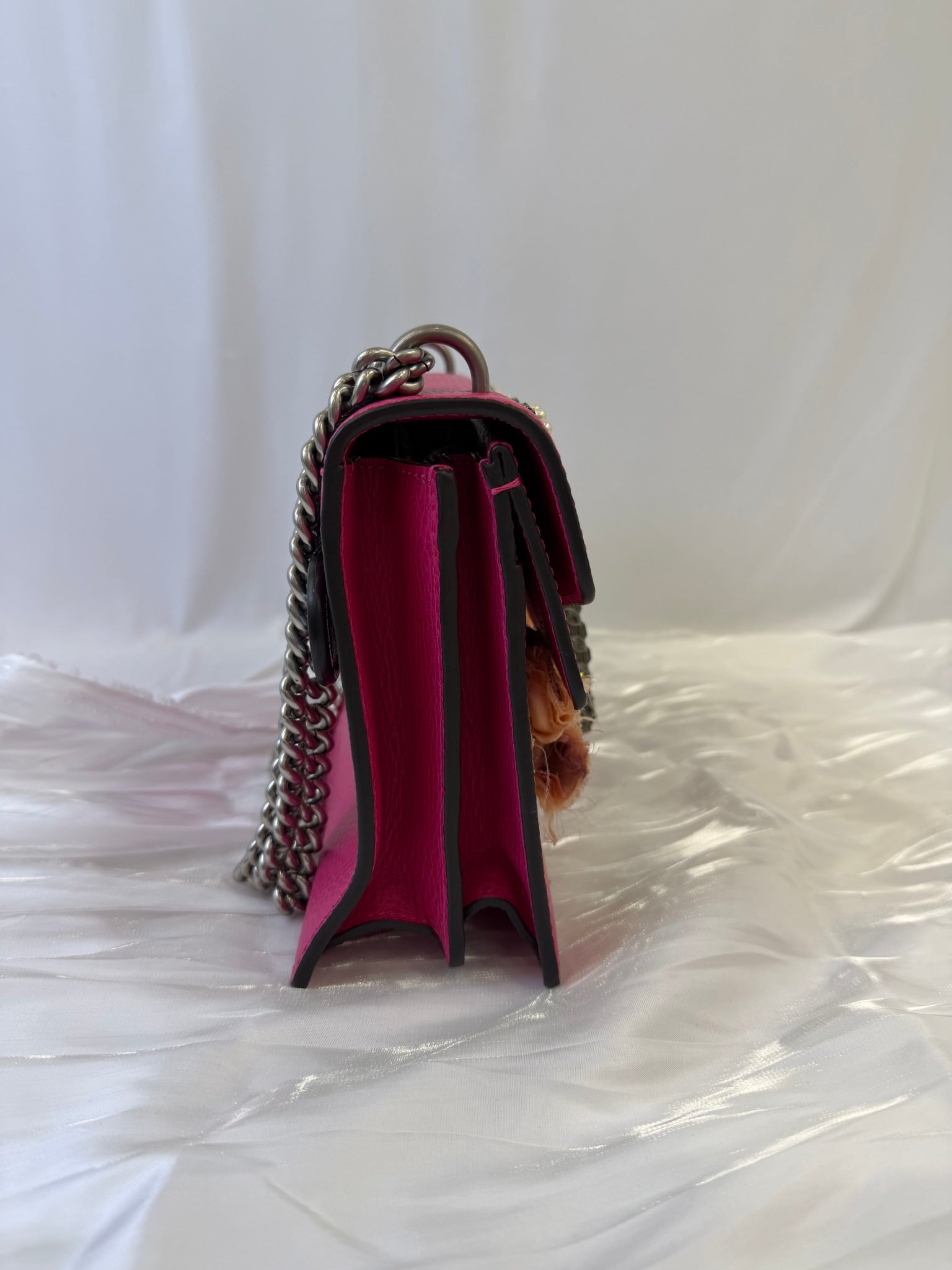 Gucci Pink Leather Guccify Dionysus