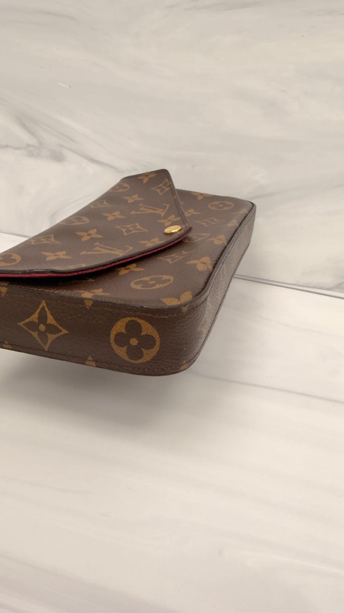 Louis Vuitton Monogram Fuchsia Pochette Felicie