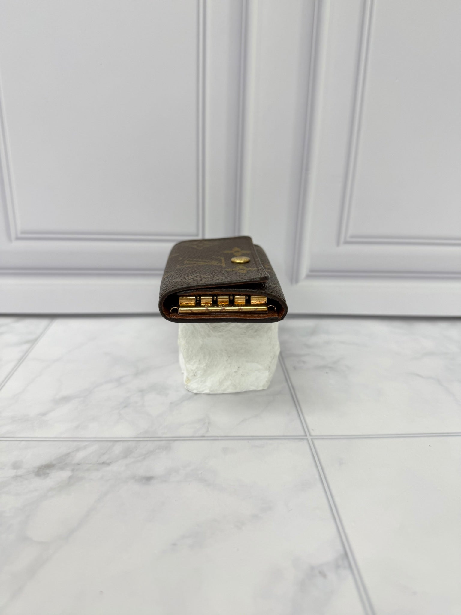 Louis Vuitton Monogram 4 Ring Key Holder