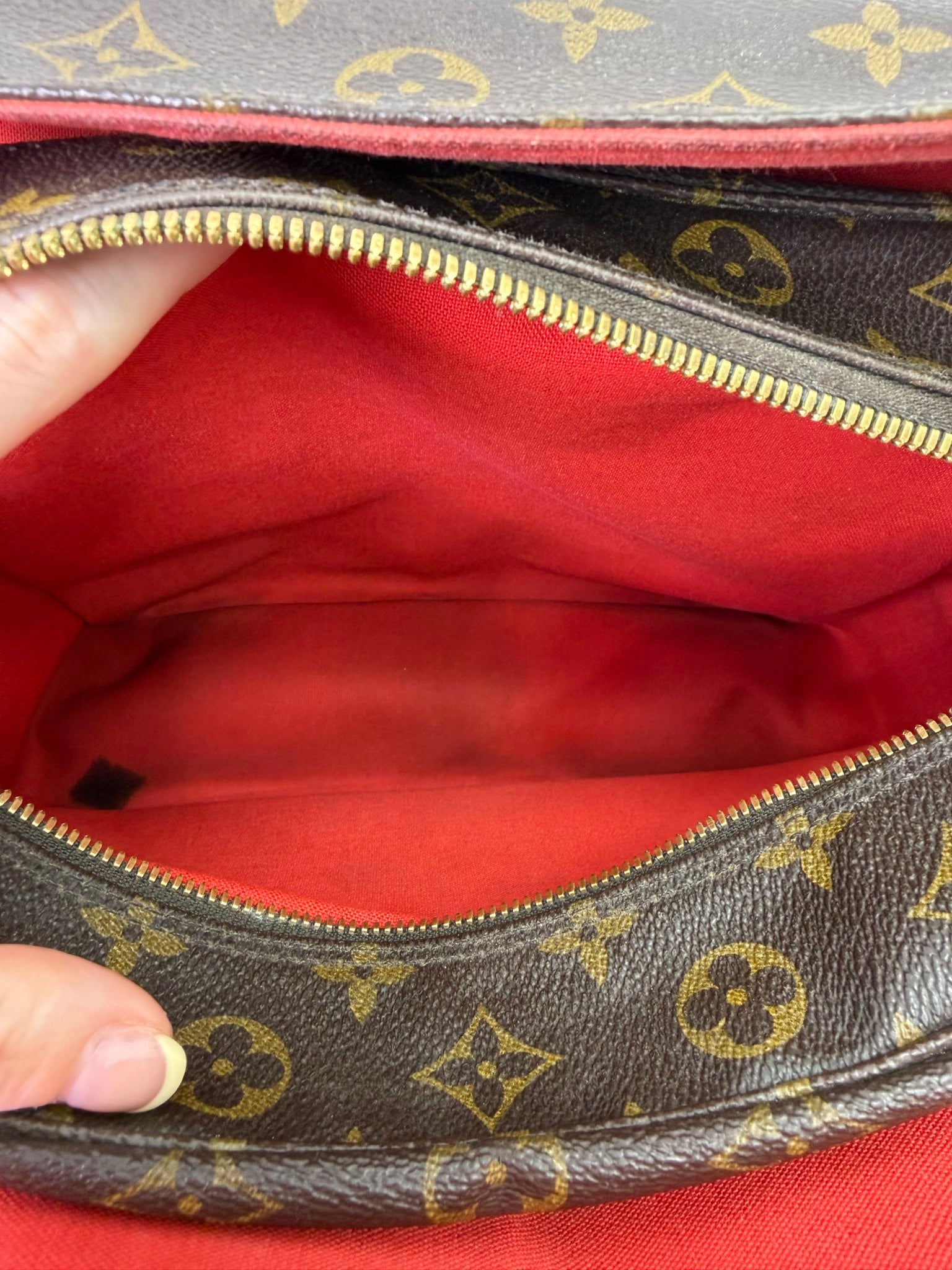Louis Vuitton Limited Edition Monogram China Run Naviglio Messenger Bag