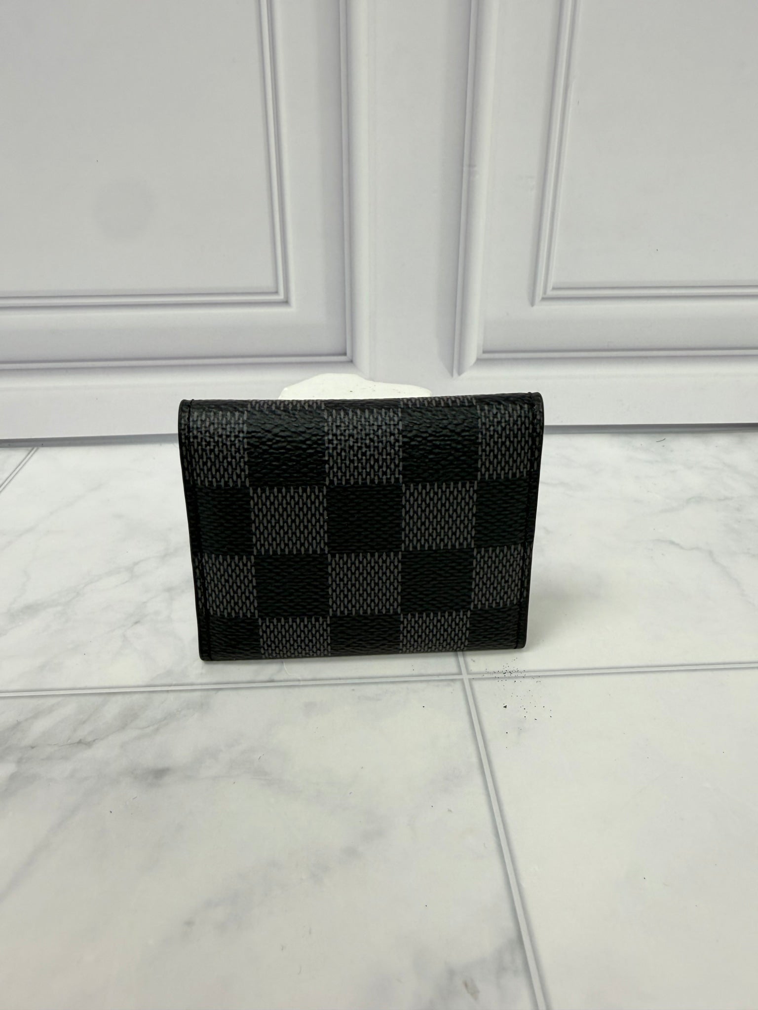 LIKE NEW - Louis Vuitton Damier Graphite Cufflinks Case