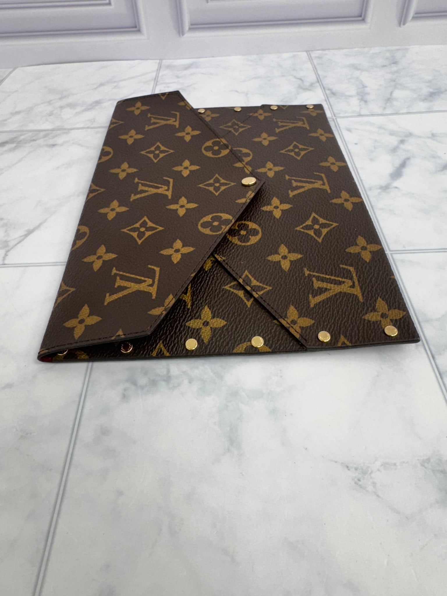 BRAND NEW - Louis Vuitton Monogram Studded Kirigami Pochette GM