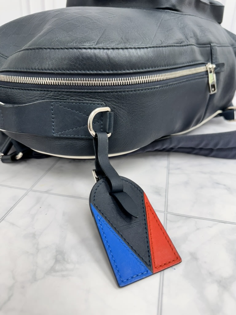 Louis Vuitton Navy Blue Damier Infini Americas Cup Josh Backpack