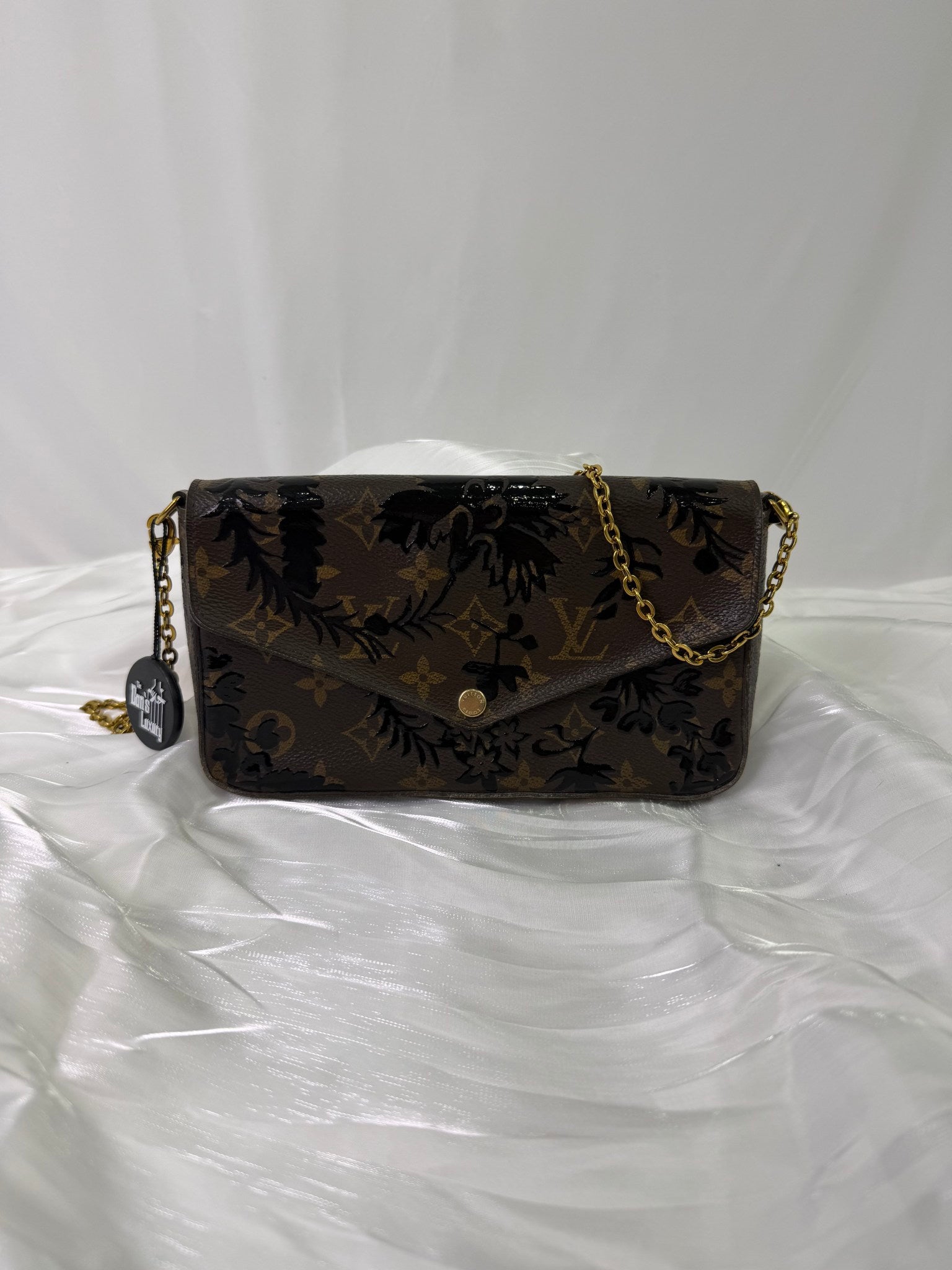 Louis Vuitton Monogram Blossom Noir Felicie Bag