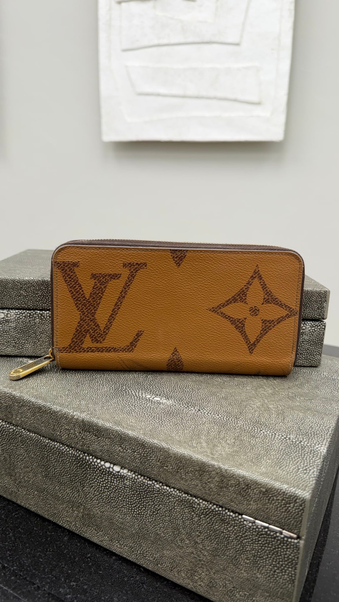 Louis Vuitton Reverse Monogram Zippy Wallet