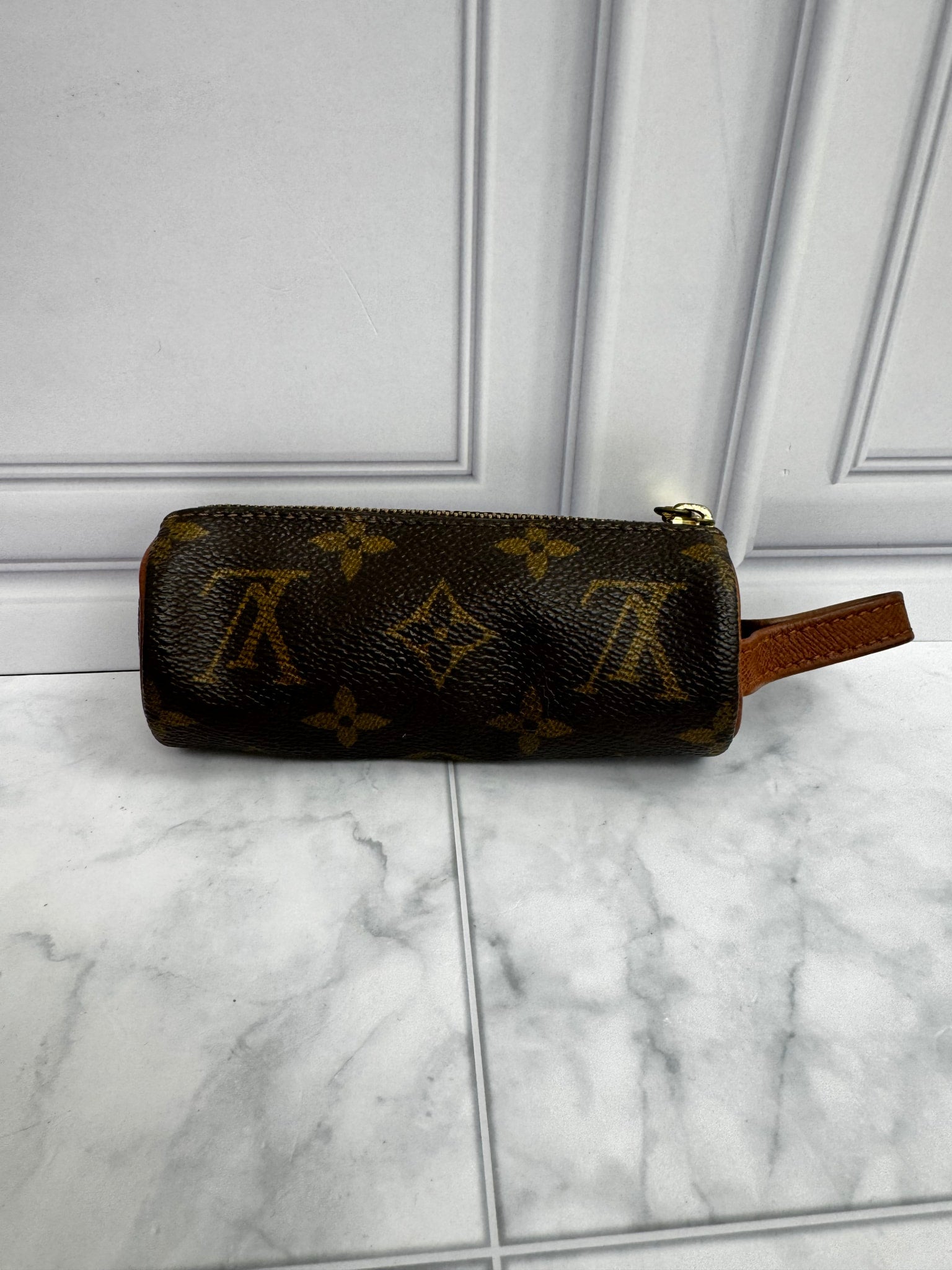 Louis Vuitton Monogram Etui 3 Balles Golf Ball Case