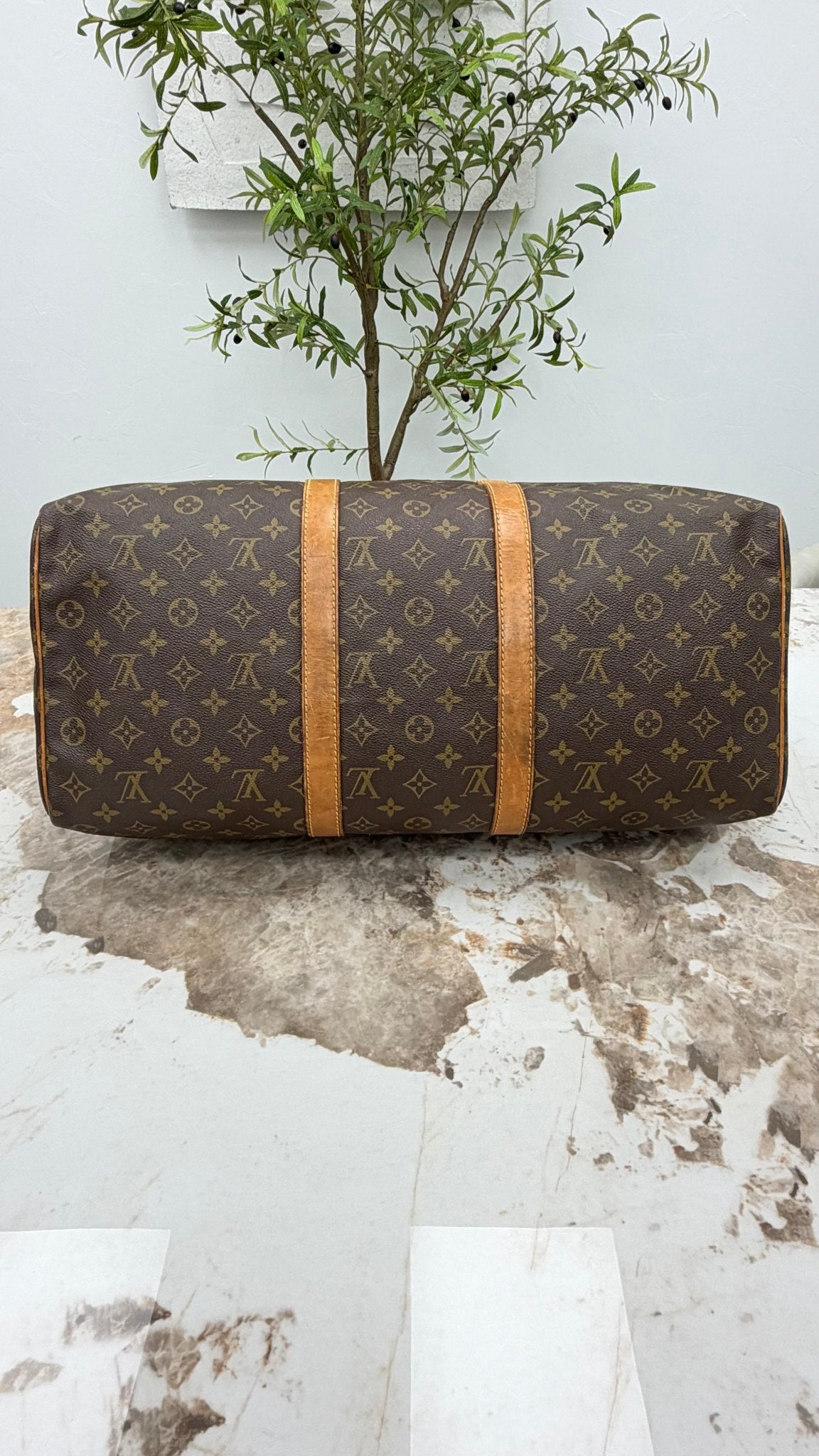 Louis Vuitton Monogram Keepall 50 Duffle Bag