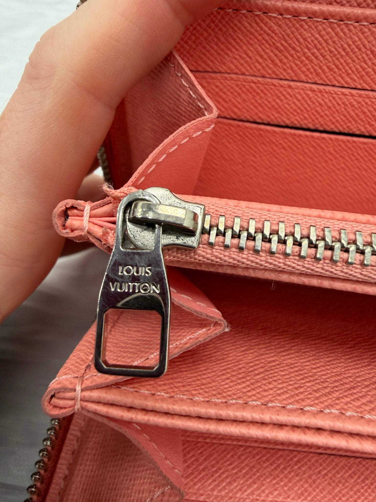 Louis Vuitton Aqua Print Epi Limited Edition Zippy Wallet