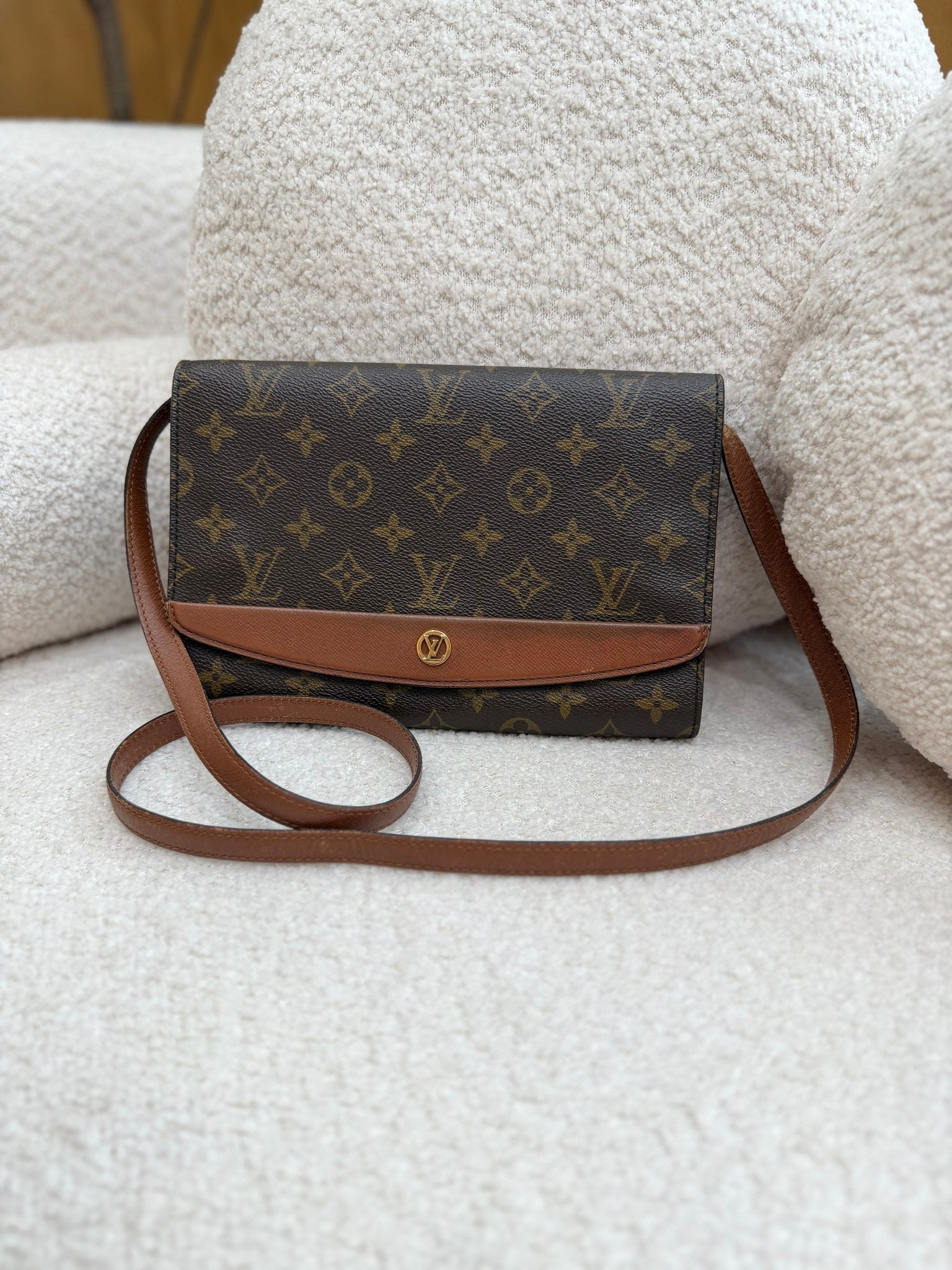 Louis Vuitton Monogram Bordeaux 24 Shoulder Bag