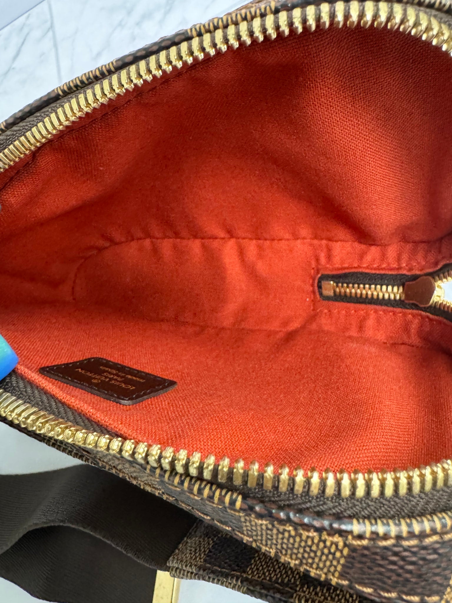 Louis Vuitton Damier Ebene Geronimos Belt Bag
