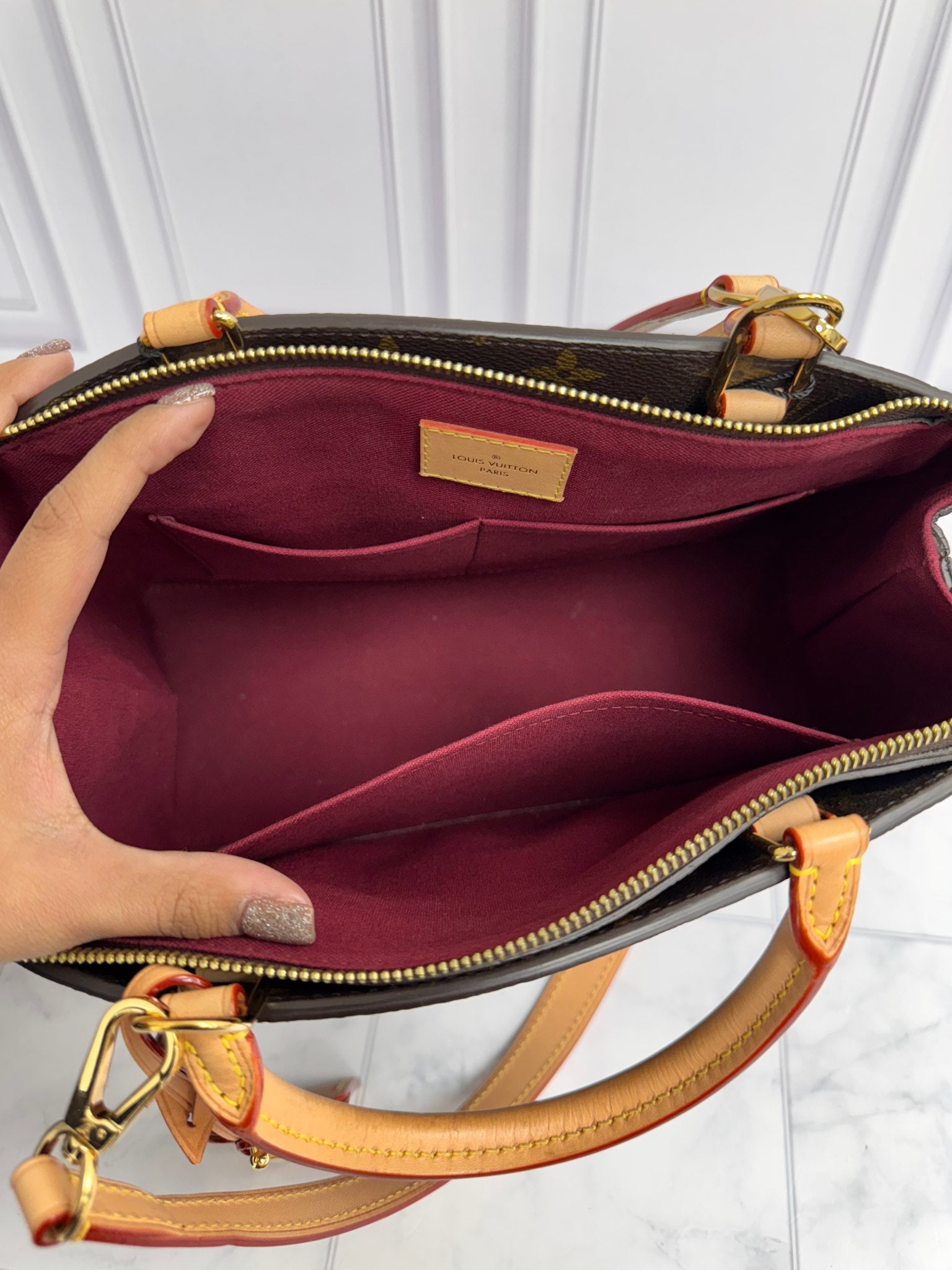 Louis Vuitton Monogram Petit Palais 2Way Bag