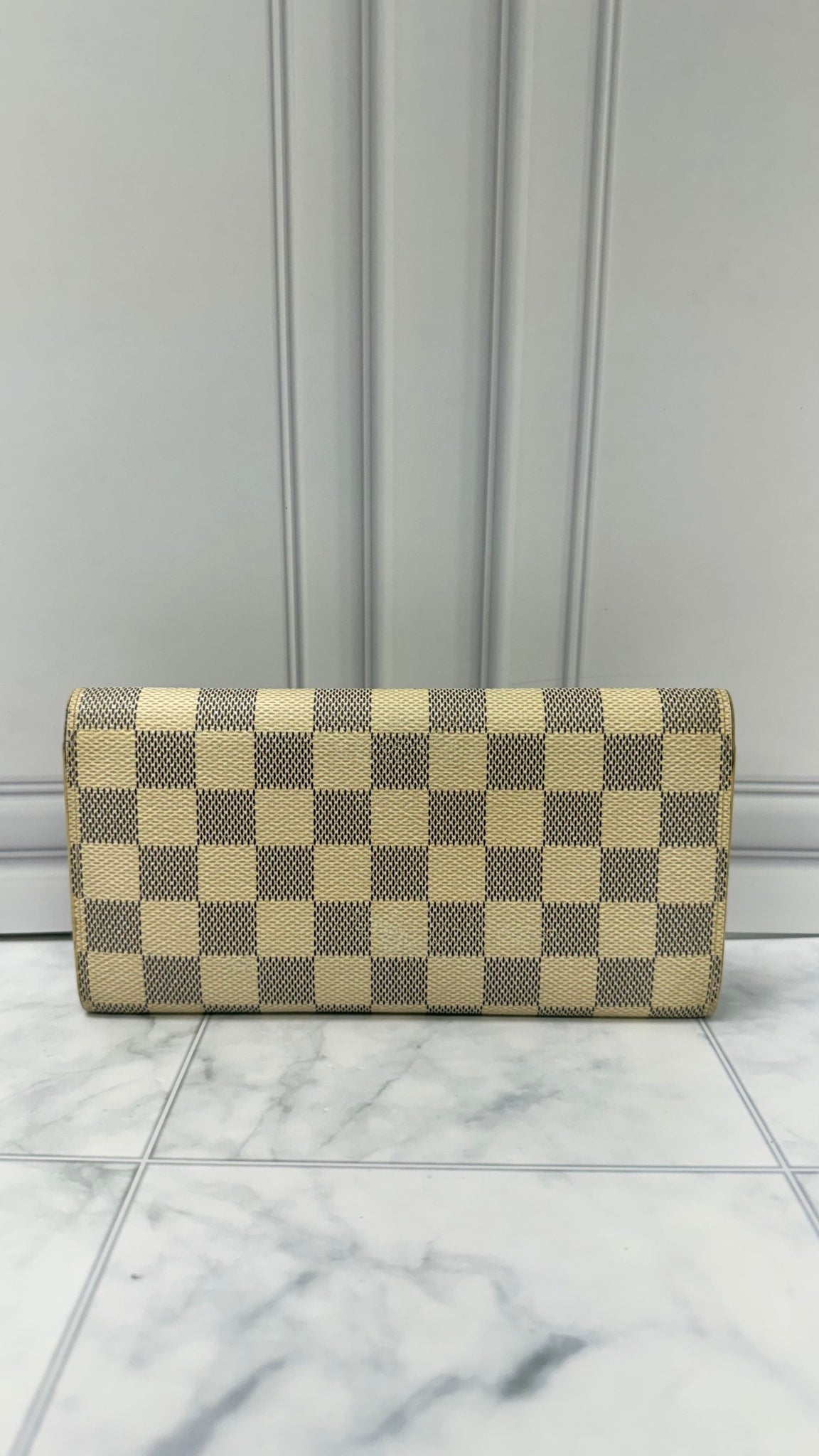 Louis Vuitton Damier Pink Azur Sarah Wallet