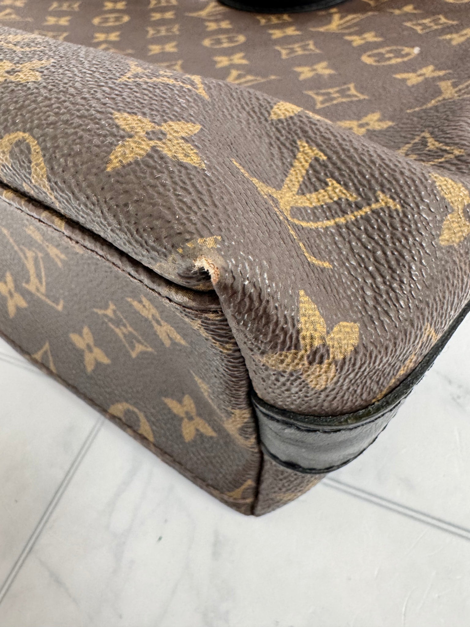 Louis Vuitton Monogram Macassar Kitan Crossbody Bag
