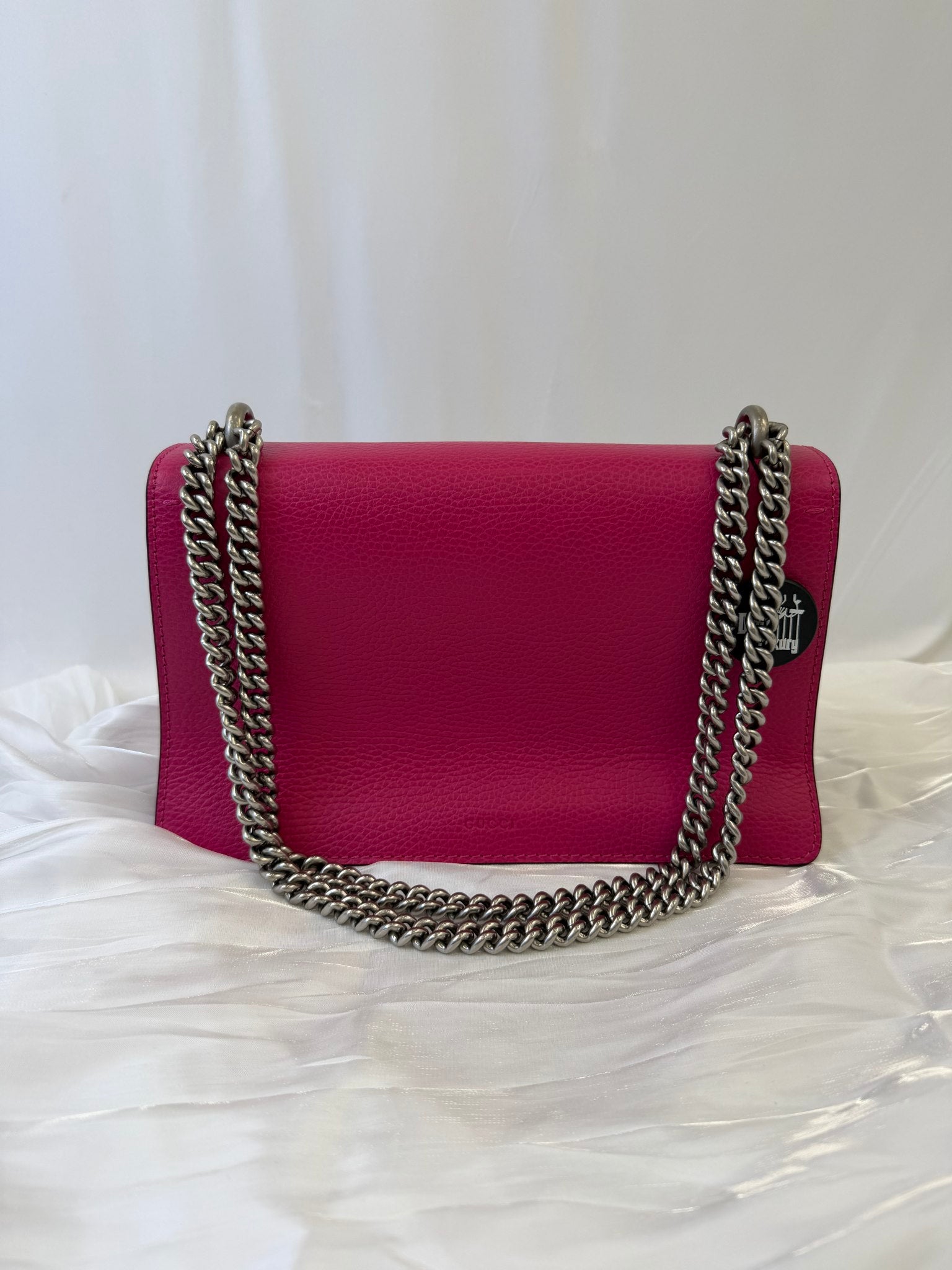 Gucci Pink Leather Guccify Dionysus