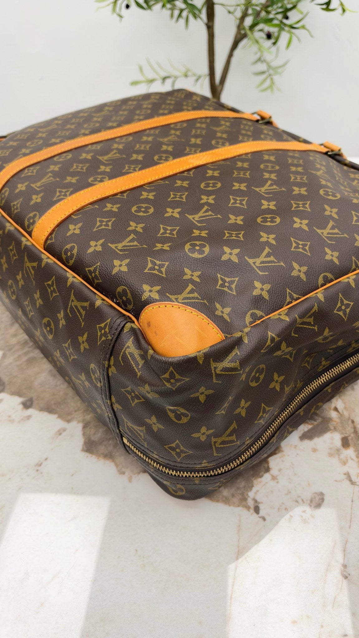 Louis Vuitton Monogram Sirius Soft-Sided Suitcase