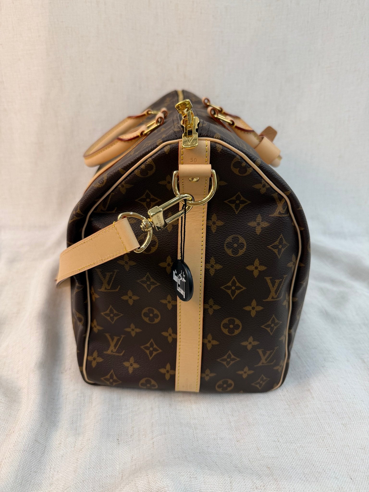 Louis Vuitton Monogram Keepall Bandouliere 50