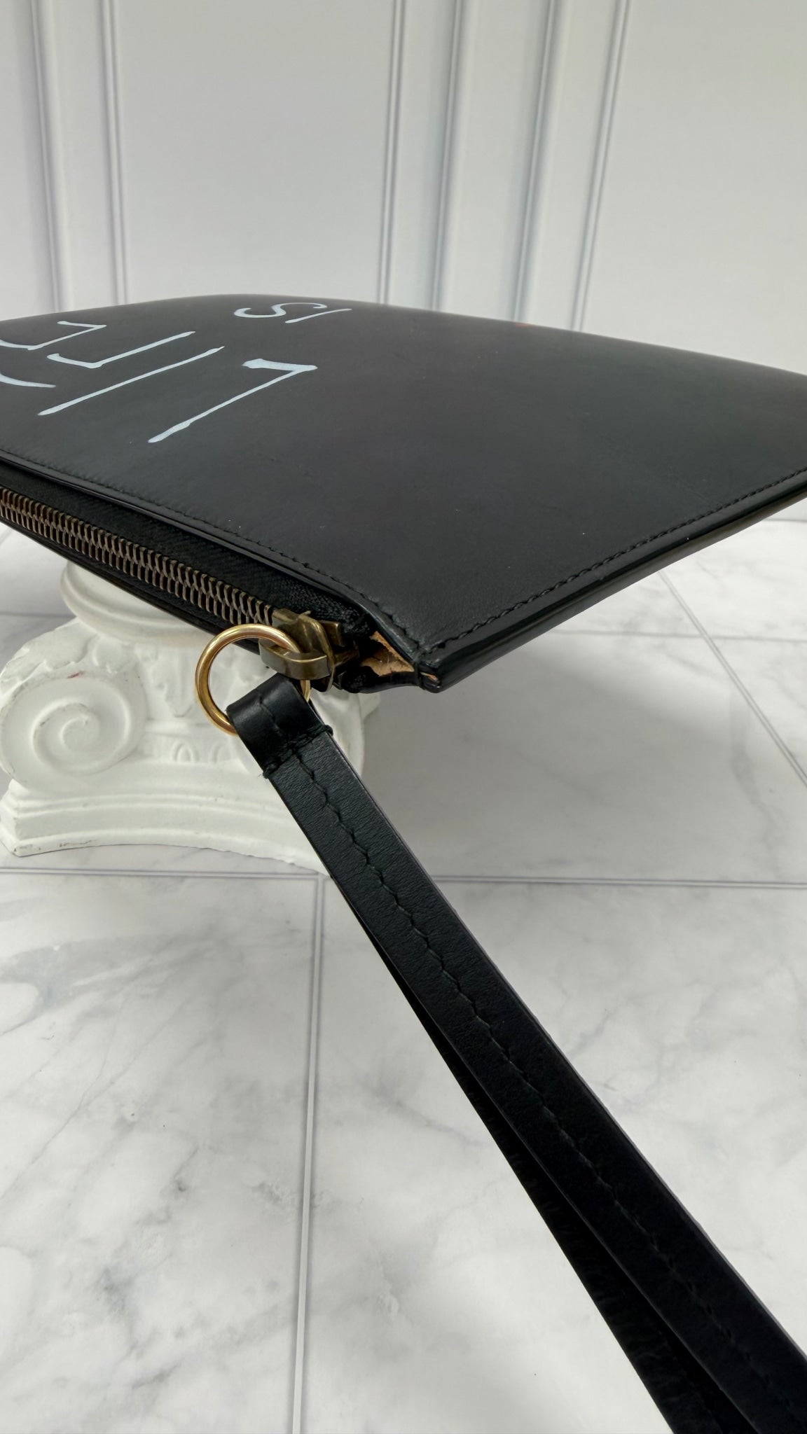 Gucci Black Leather Life is Gucci Clutch