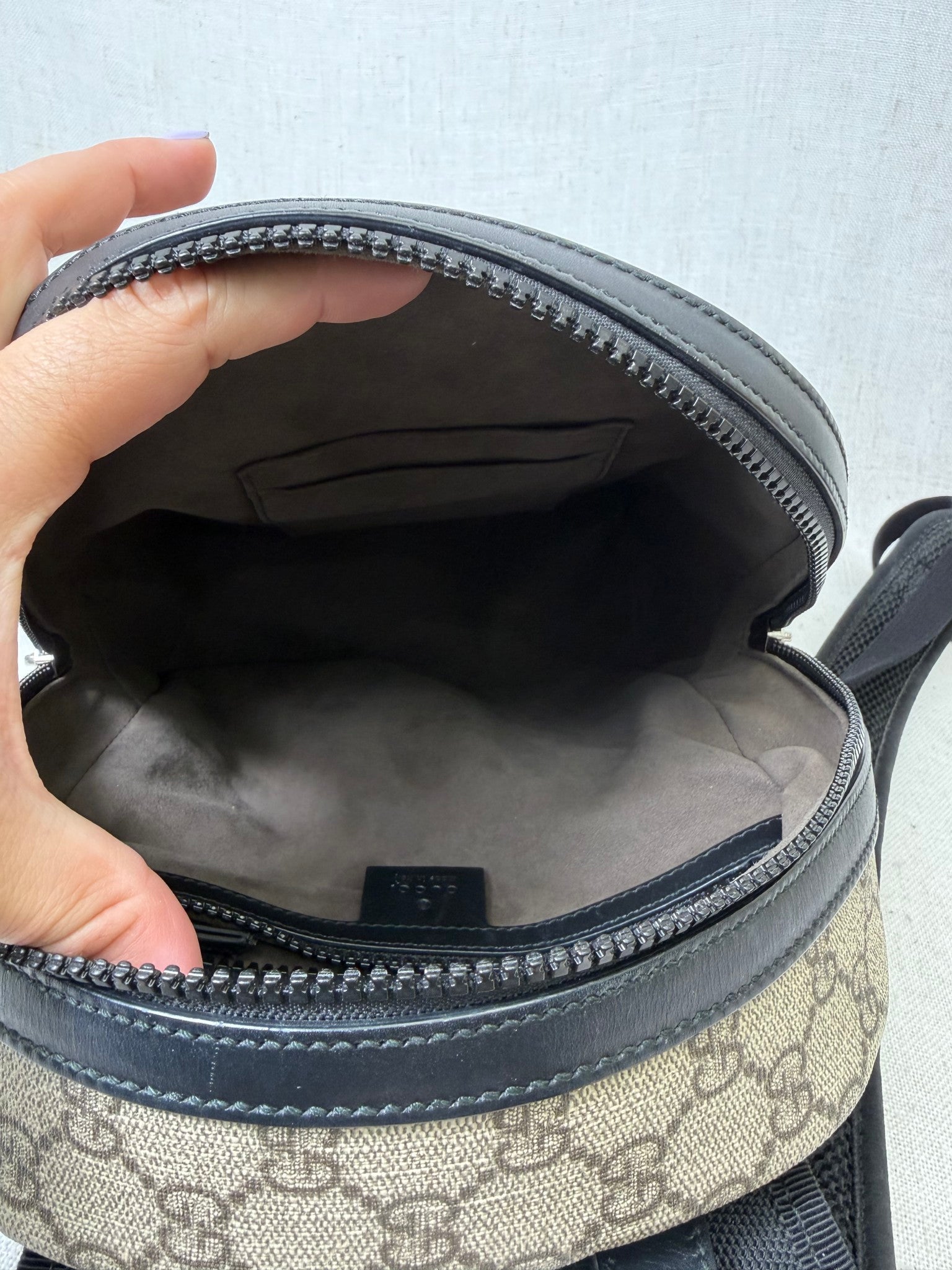 Gucci GG supreme Coated Canvas Mini Backpack