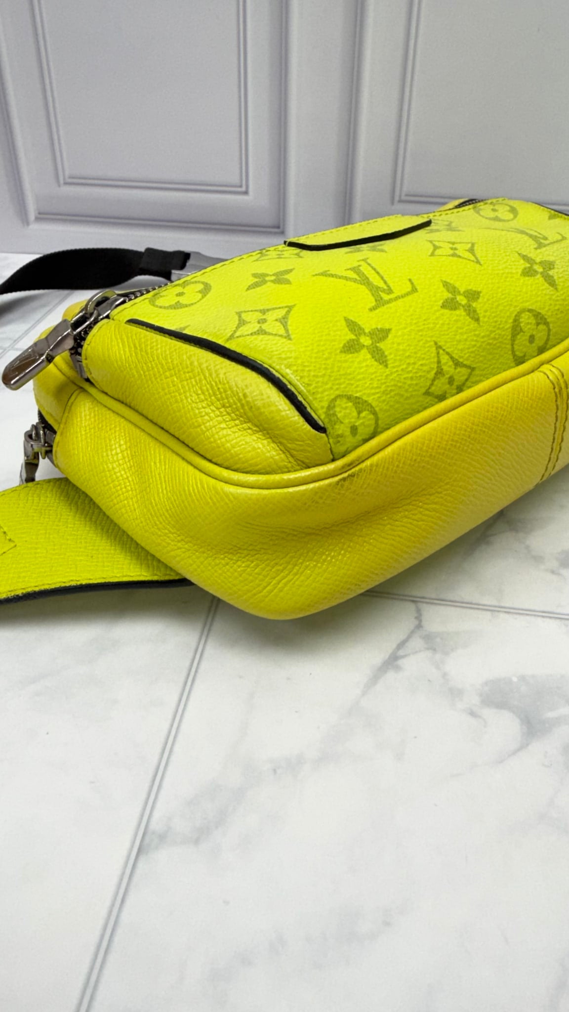 Louis Vuitton Yellow Taigarama Outdoor Bumbag