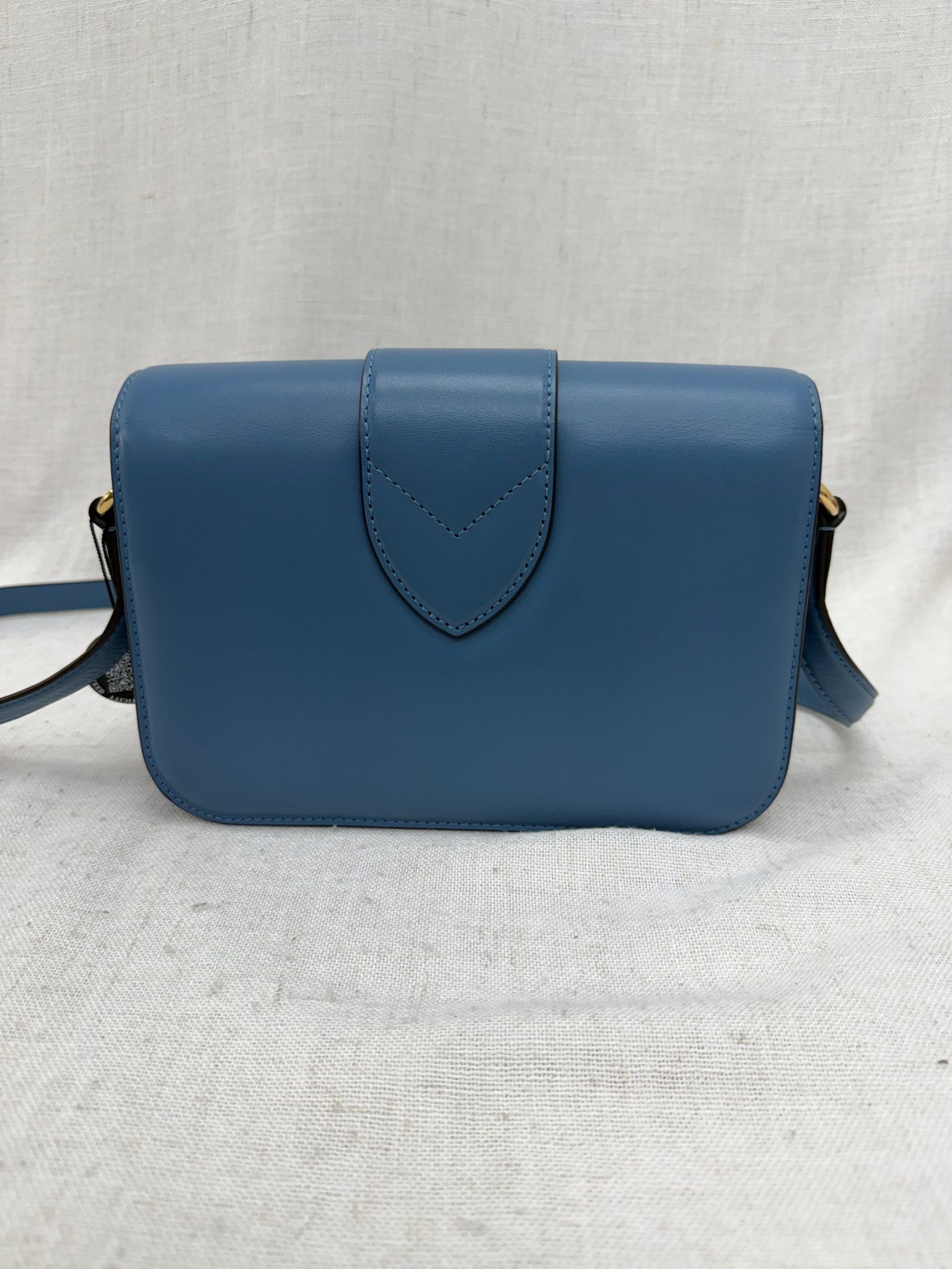 BRAND NEW- Louis Vuitton Blue Leather Pont 9 Crossbody Bag