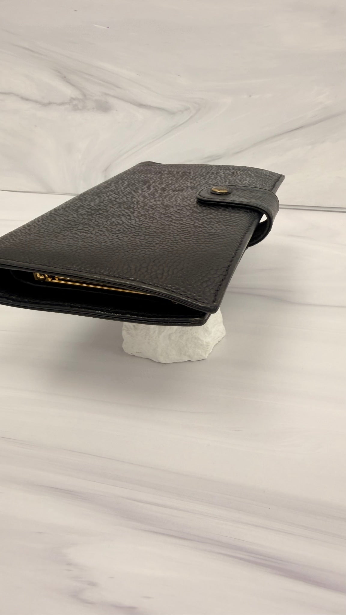 Chanel Black Caviar Leather CC Wallet