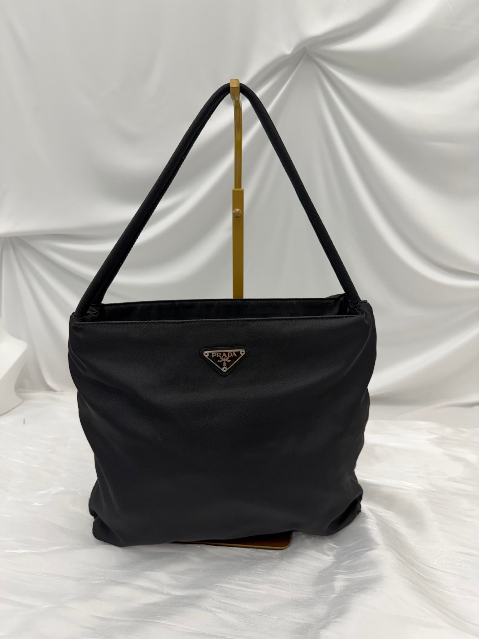 Prada Black Nylon Shoulder Bag