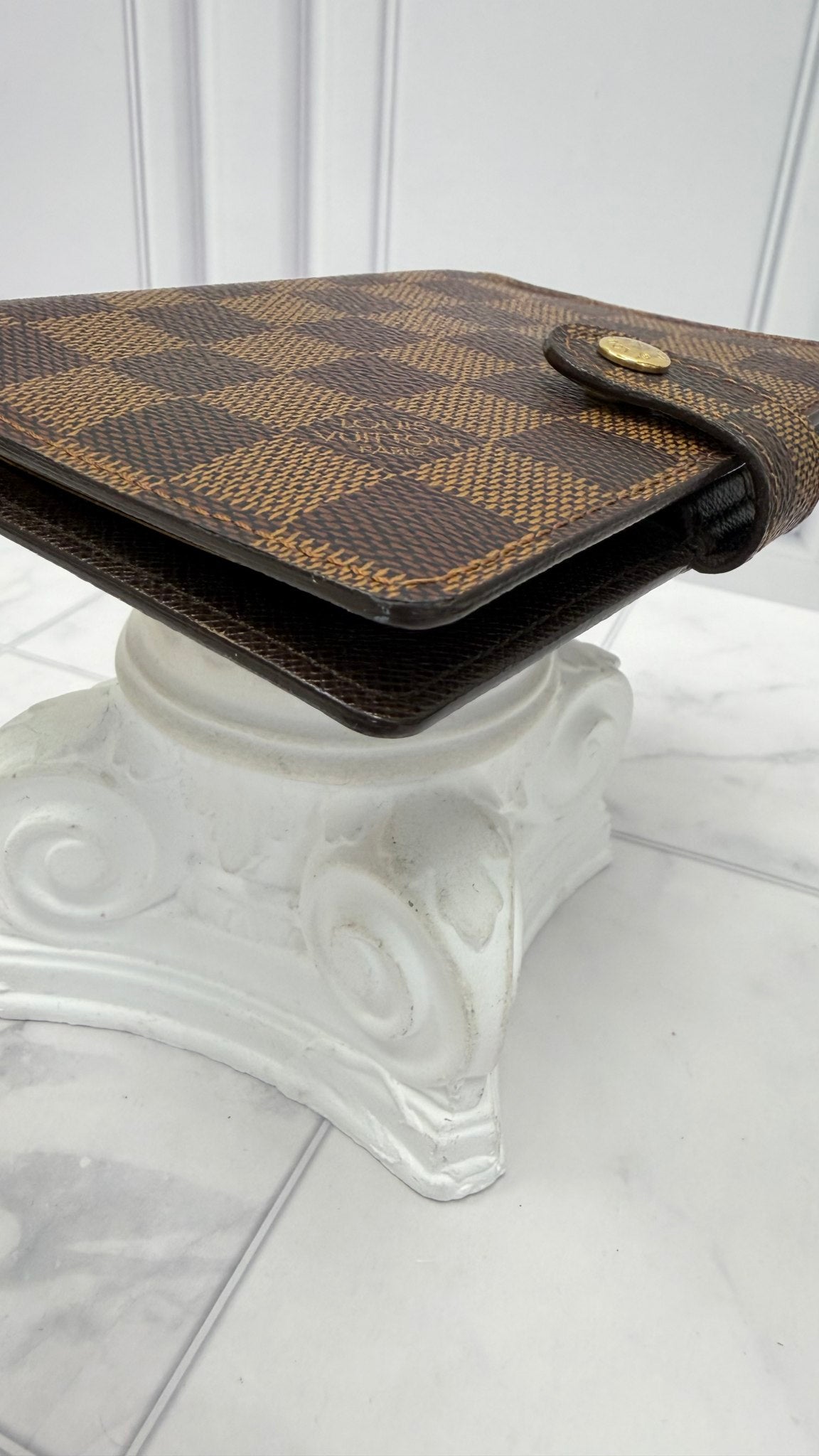Louis Vuitton Damier Ebene Passport Agenda PM