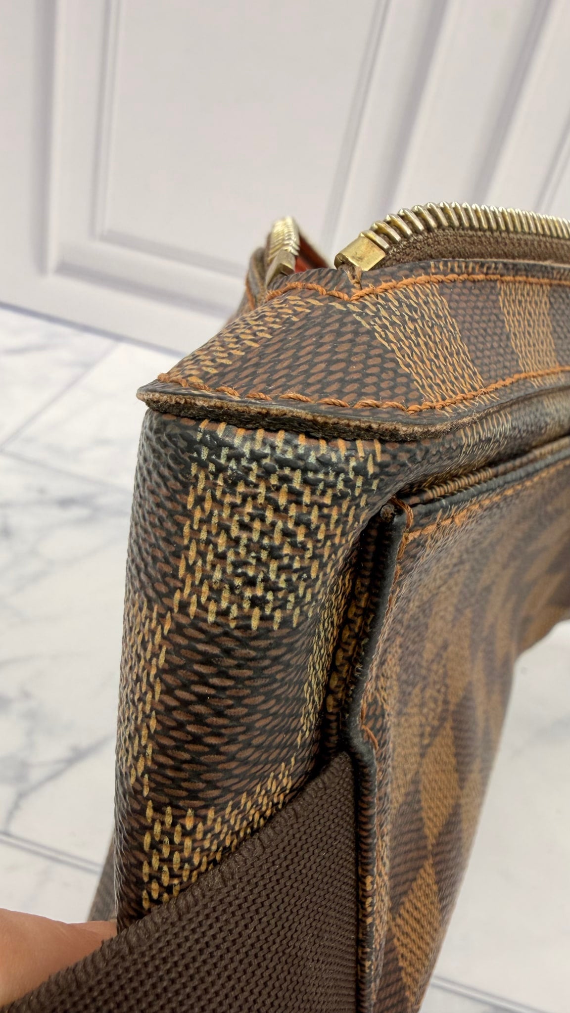 Louis Vuitton Damier Ebene Geronimos Belt Bag