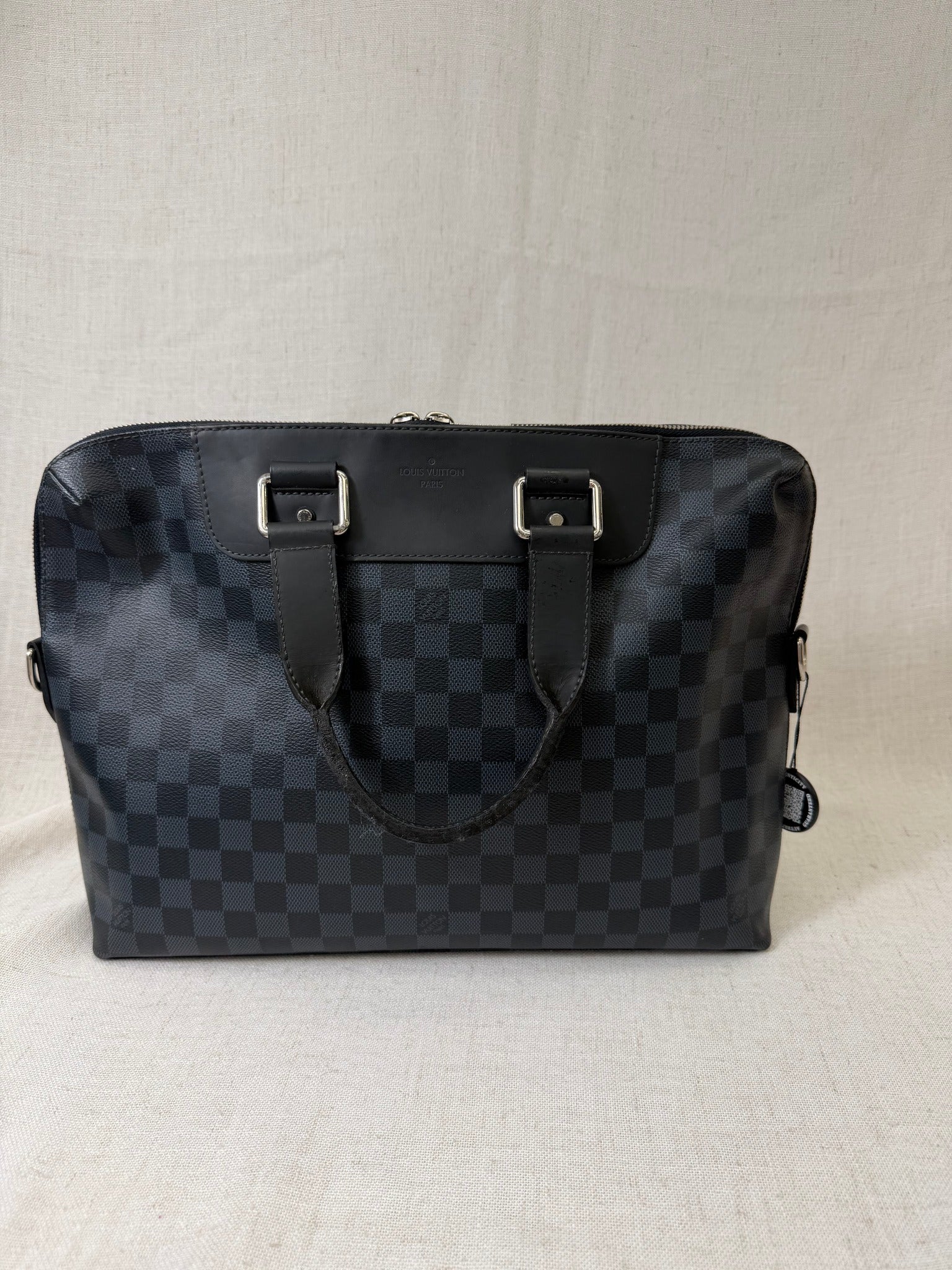 Louis Vuitton Damier Cobalt Canvas Porte Documents Jour Briefcase