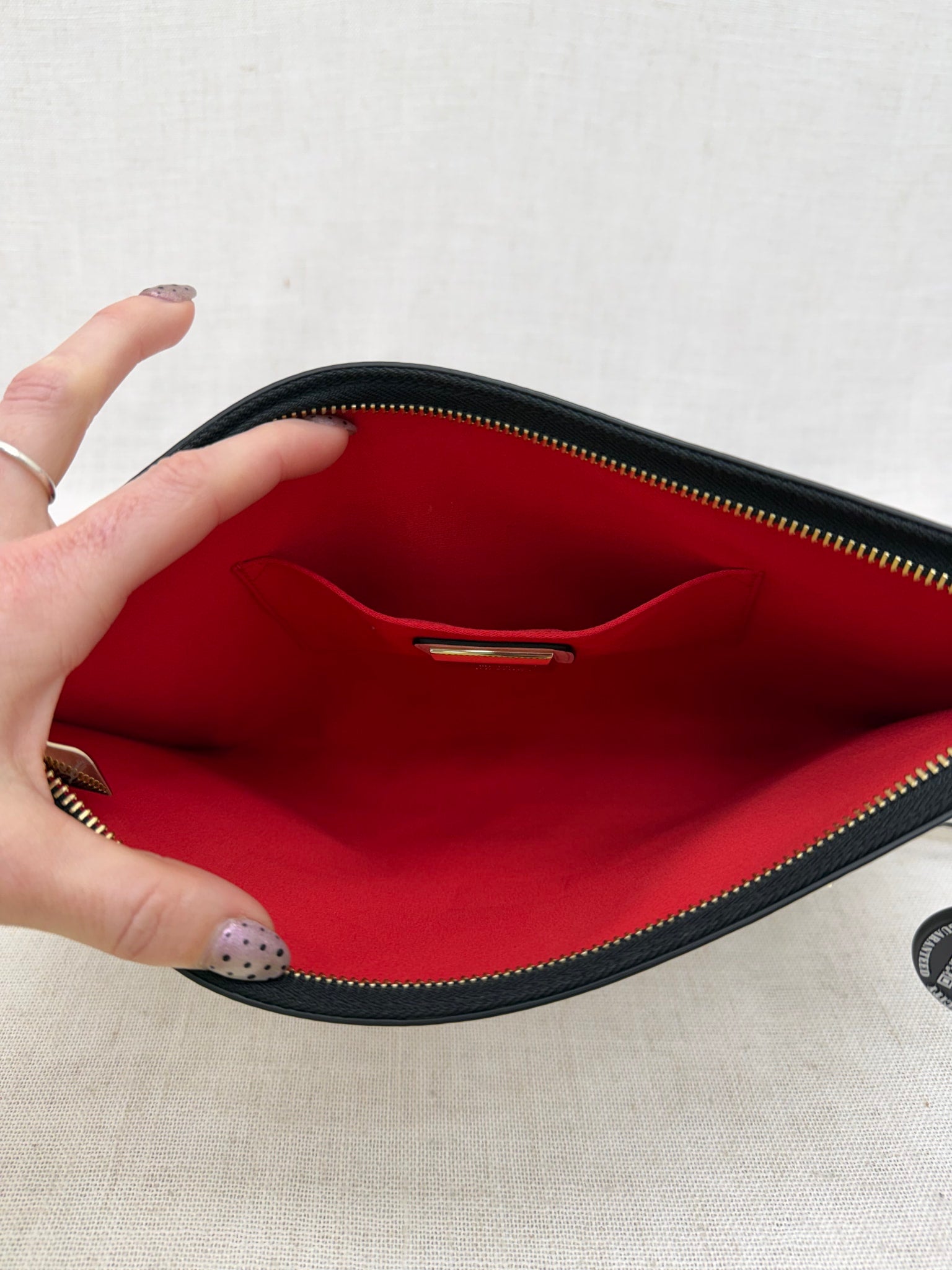 Christian Louboutin White Leather Studded Crossbody