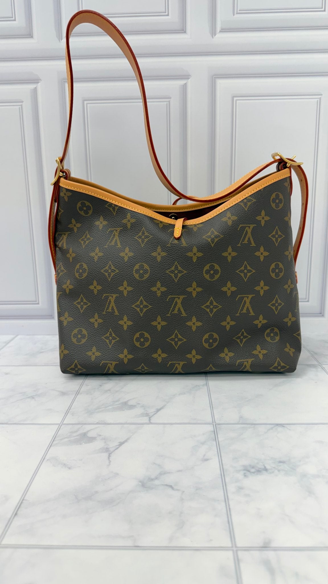 BRAND NEW - Louis Vuitton Monogram Carry All PM Shoulder Bag